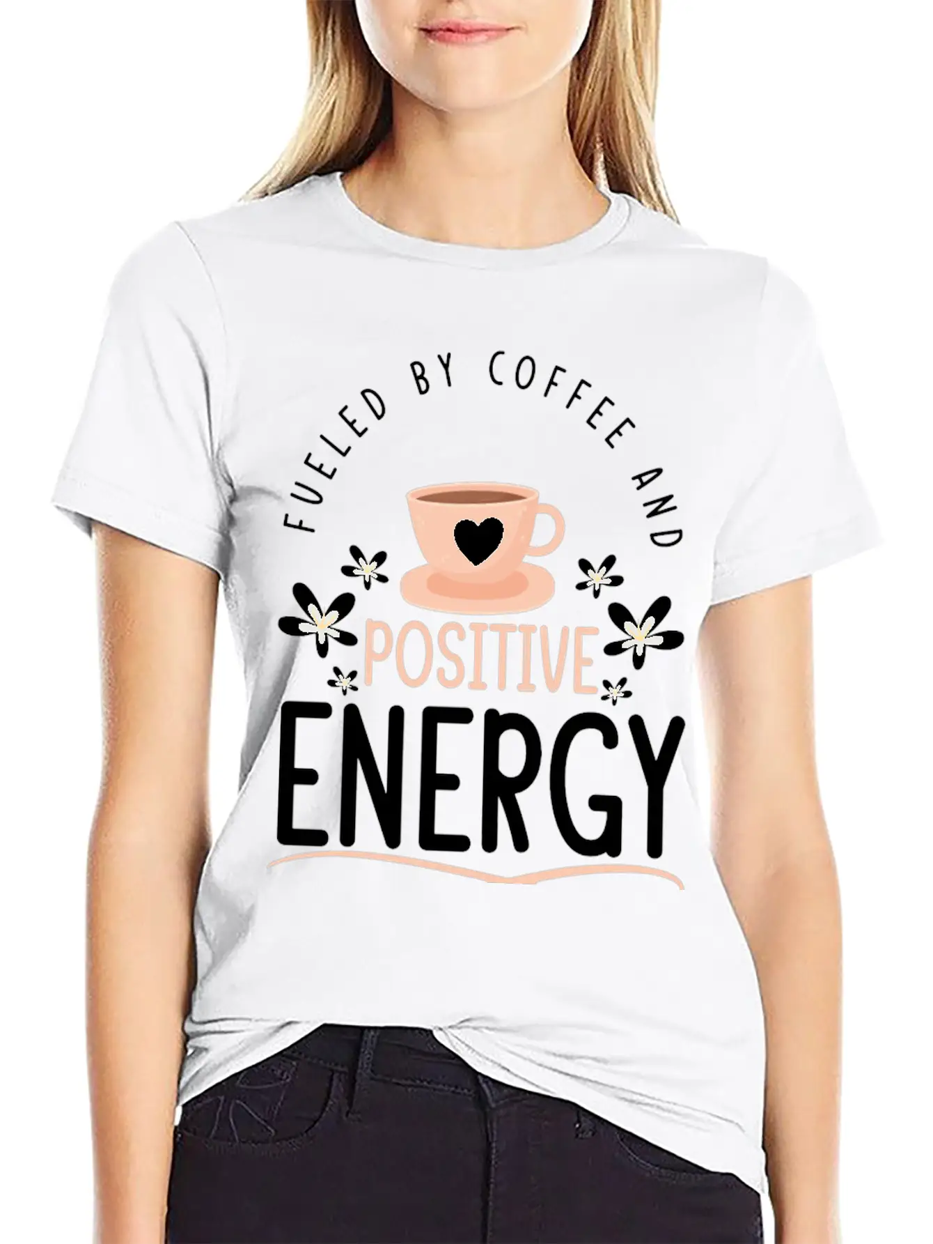 Positive Mantra Self Confidence Modern Fit Casual T-Shirt ��� Clean And Versatile Design