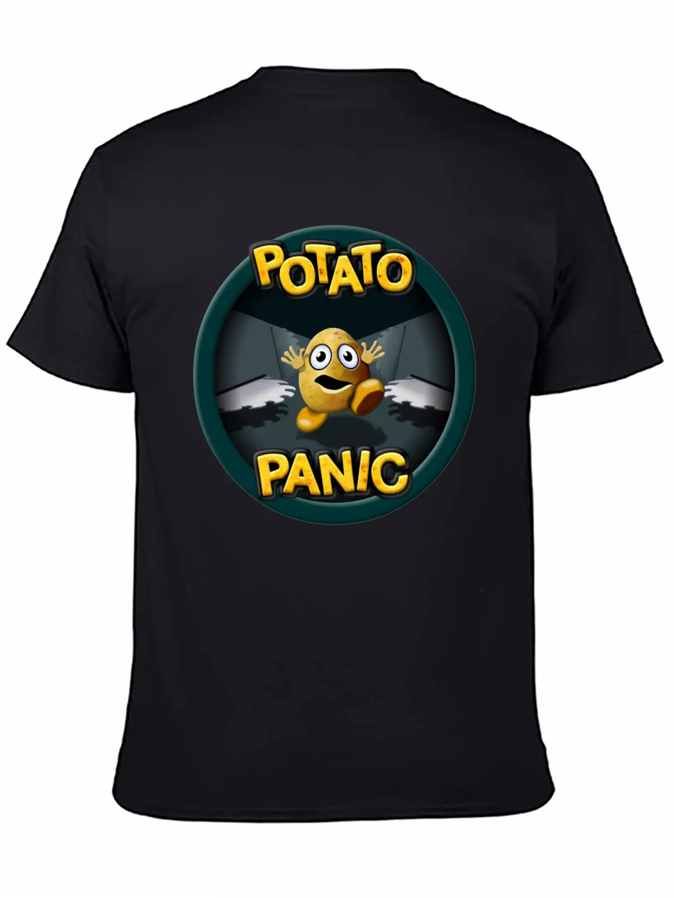 Potato Panic Stylish Everyday T-Shirt – Unisex Basic Cotton Tee
