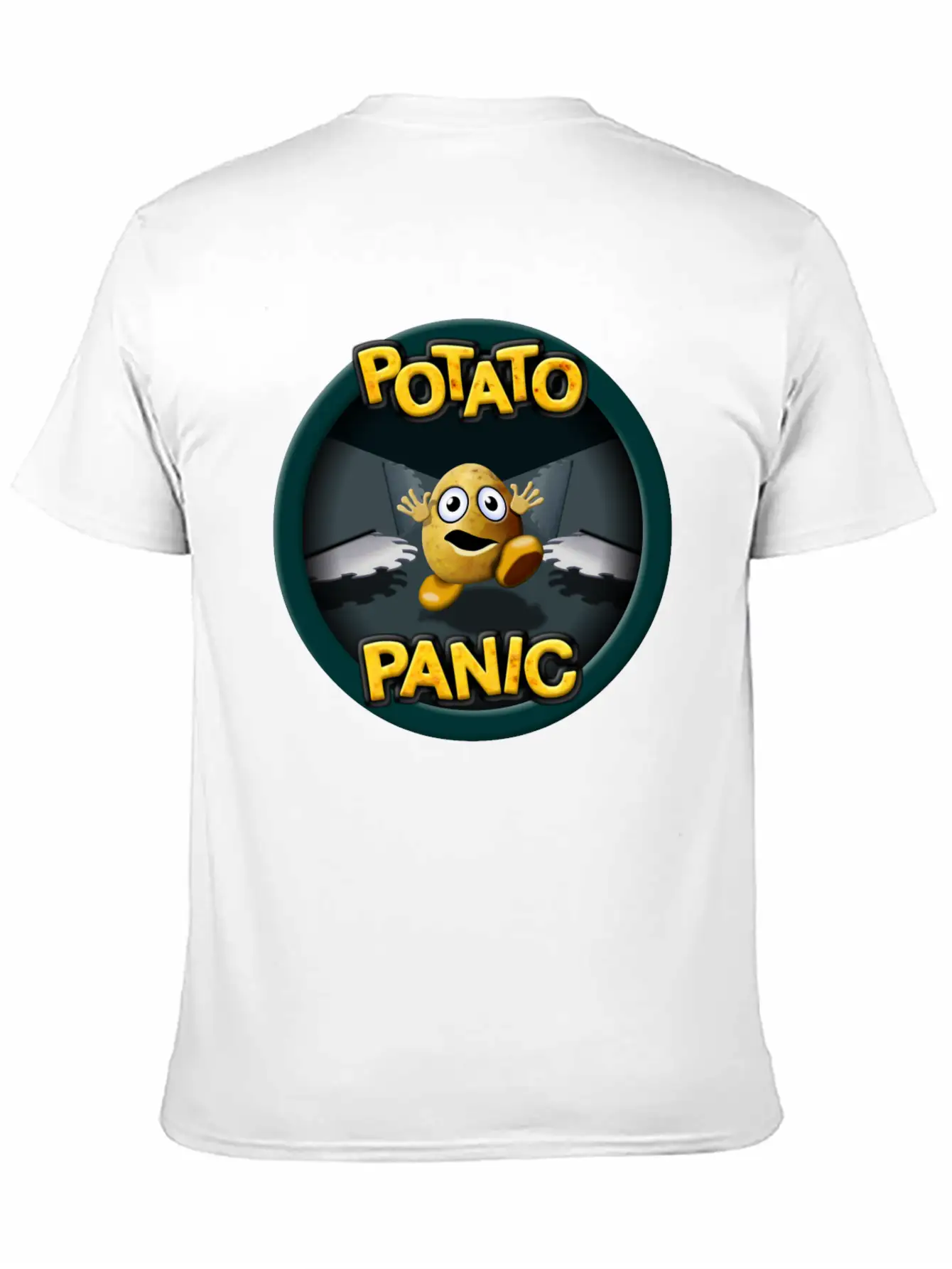 Potato Panic Stylish Everyday T-Shirt – Unisex Basic Cotton Tee