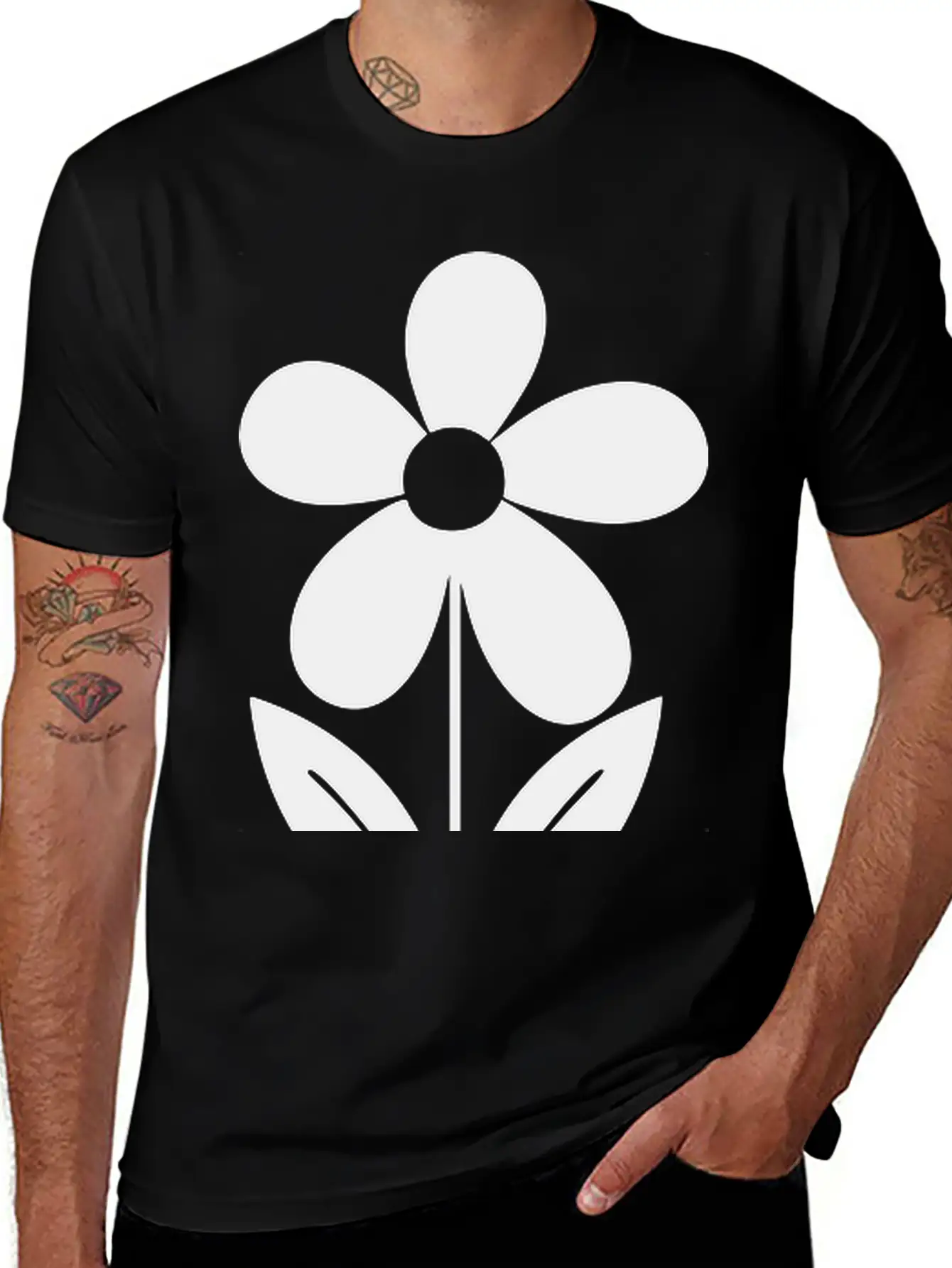 Potted Plant Modern Fit Casual T-Shirt ��� Clean And Versatile Design