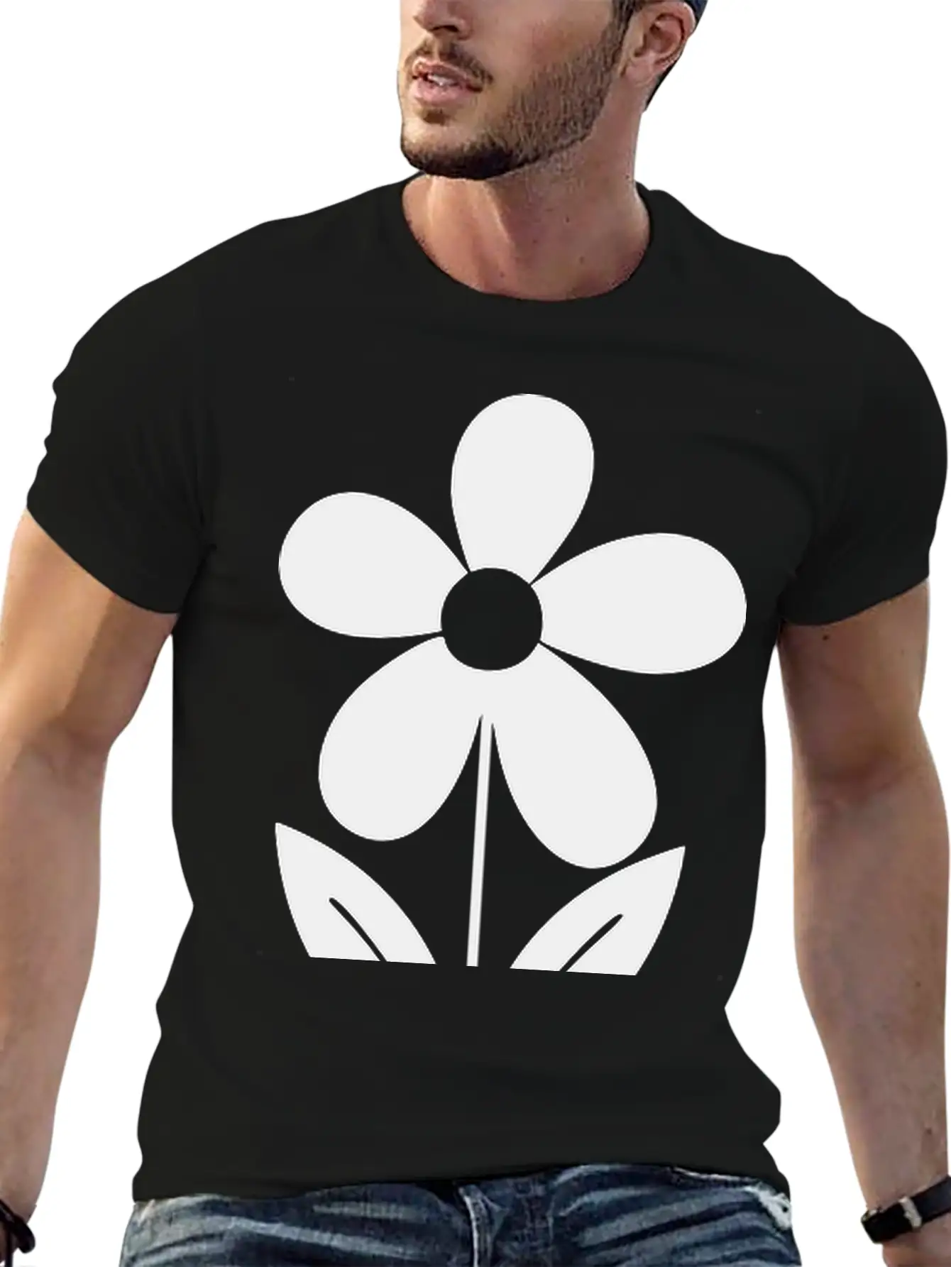 Potted Plant Modern Fit Casual T-Shirt ��� Clean And Versatile Design
