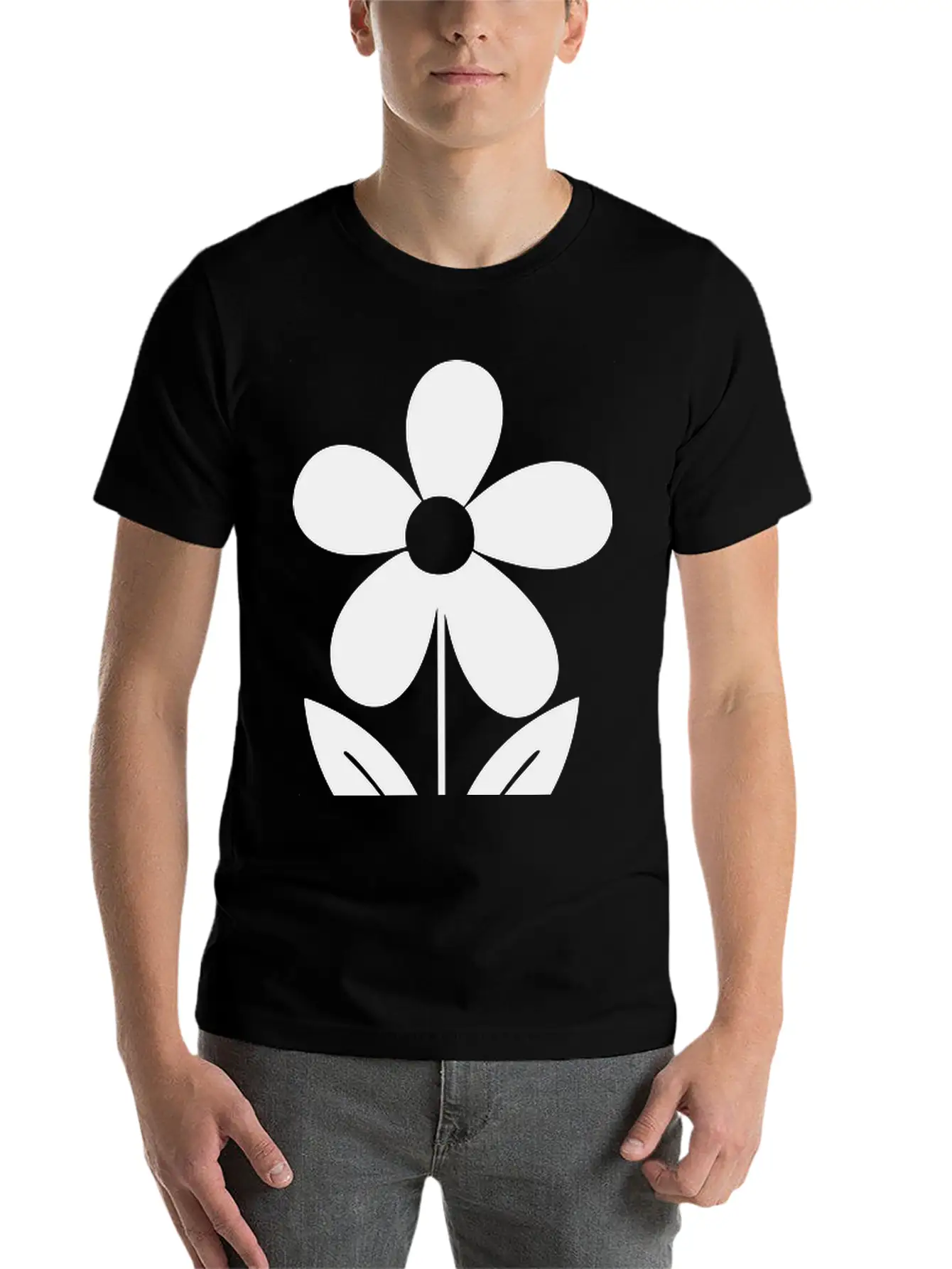 Potted Plant Modern Fit Casual T-Shirt ��� Clean And Versatile Design