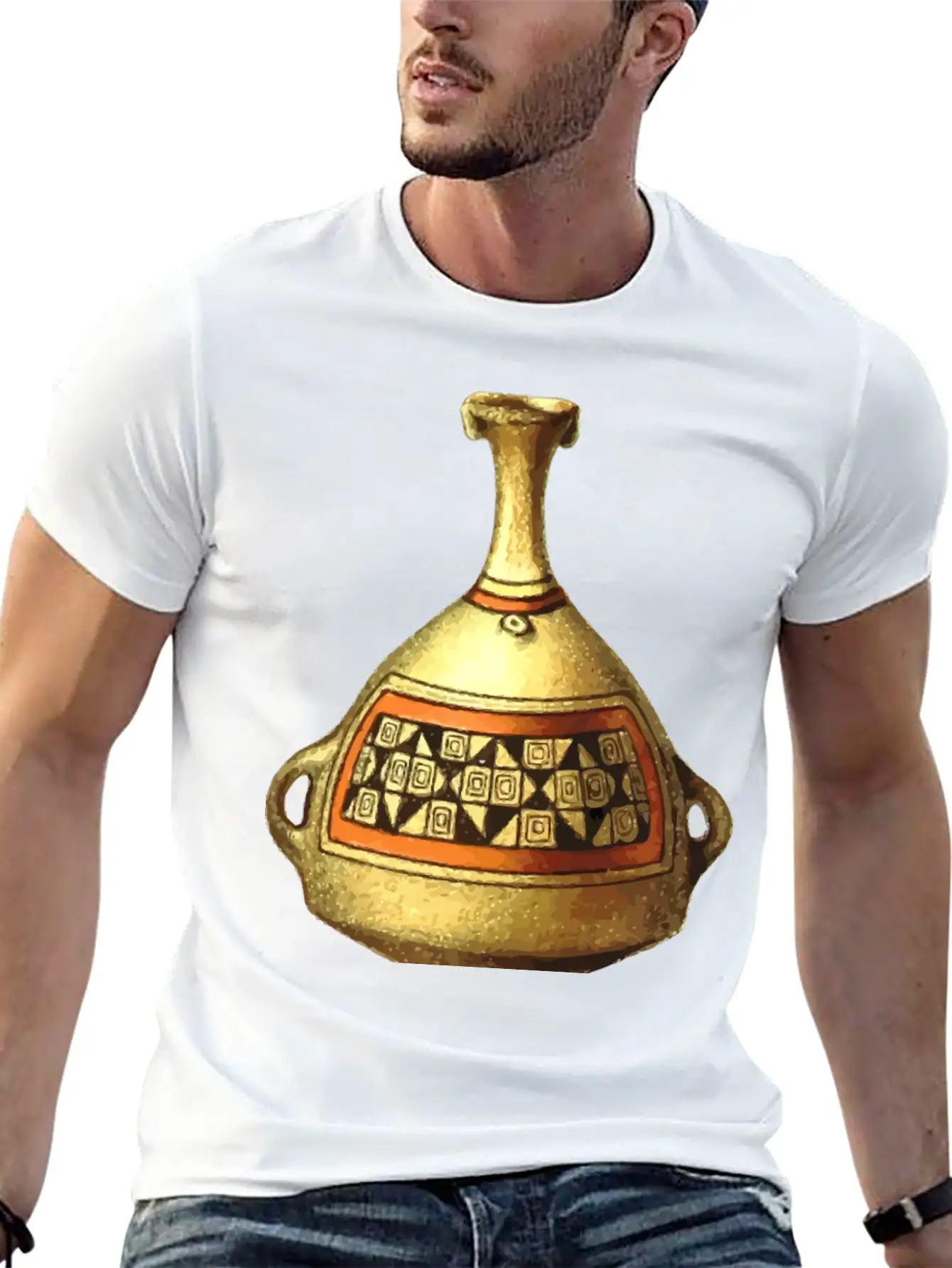 Pottery 12 Classic Fit Graphic Tee For Daily Comfort – Unisex Cotton Shirt