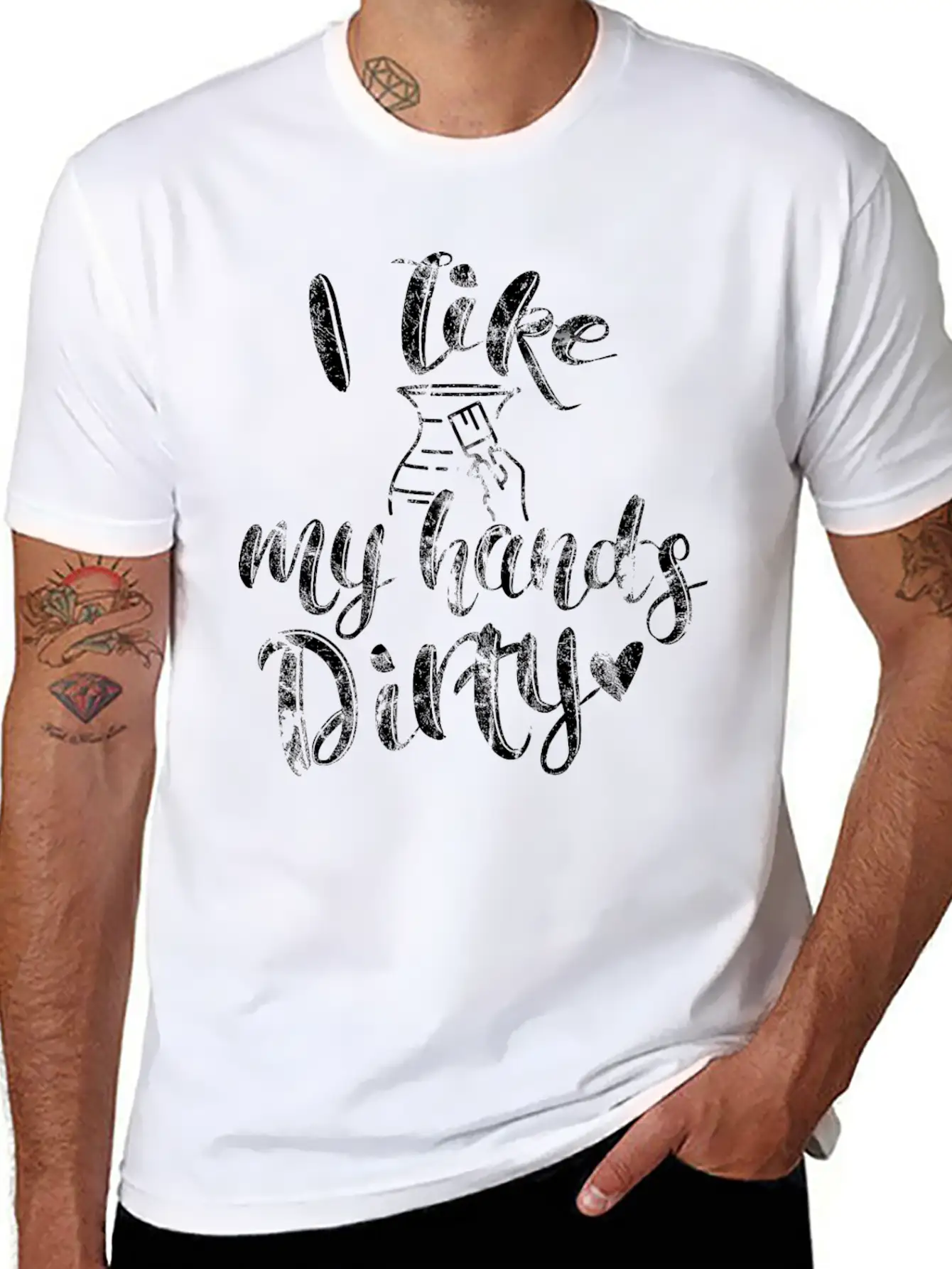 Pottery Ceramic Tone Shirt I Like My Hands Dirty Modern Fit Casual T-Shirt – Clean And Versatile Design