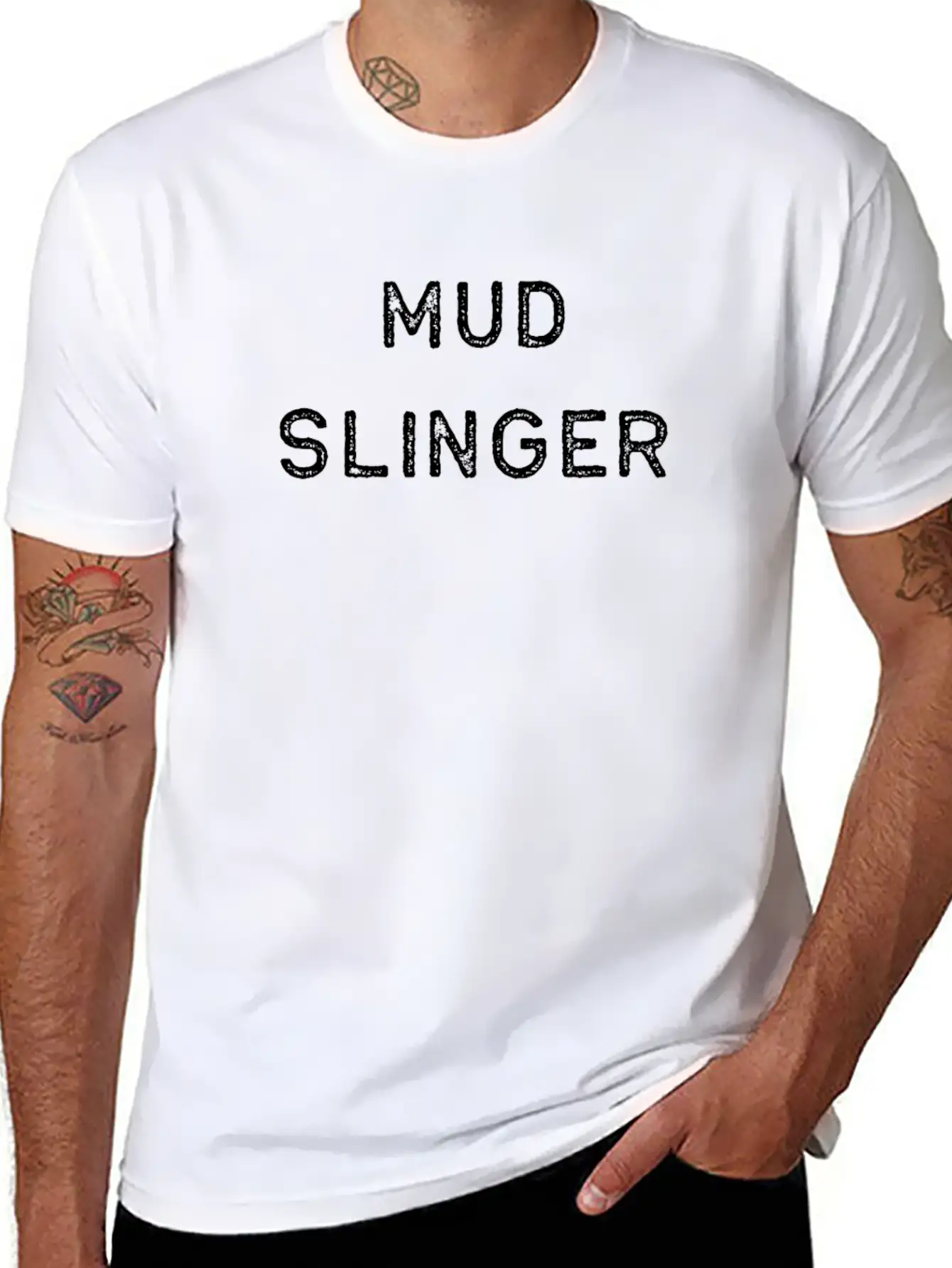Pottery Design Mud Slinger Dark Clay Ceramics Artist Clay Funny Gift Essential Cotton Tee For Daily Outfits – Unisex Style