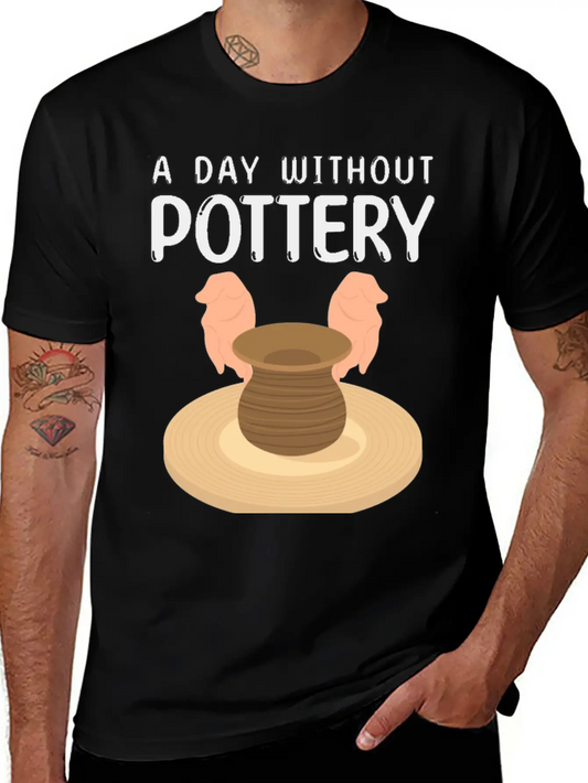 Pottery Gift Idea | Potters Ceramists Pottery Clay Modern Fit Casual T-Shirt ��� Clean And Versatile Design