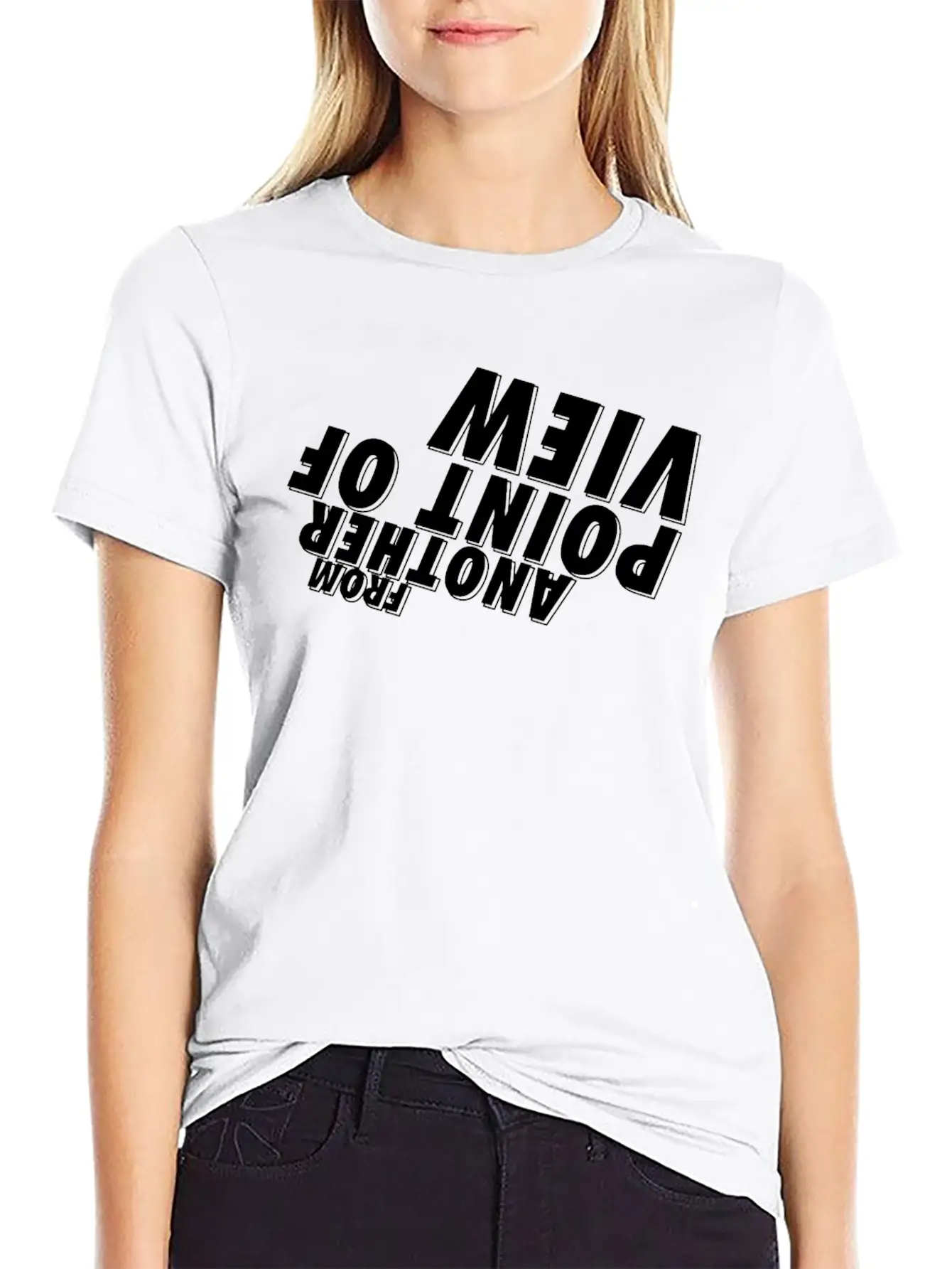 POV Basic Graphic T-Shirt – Daily Comfort In Soft Cotton