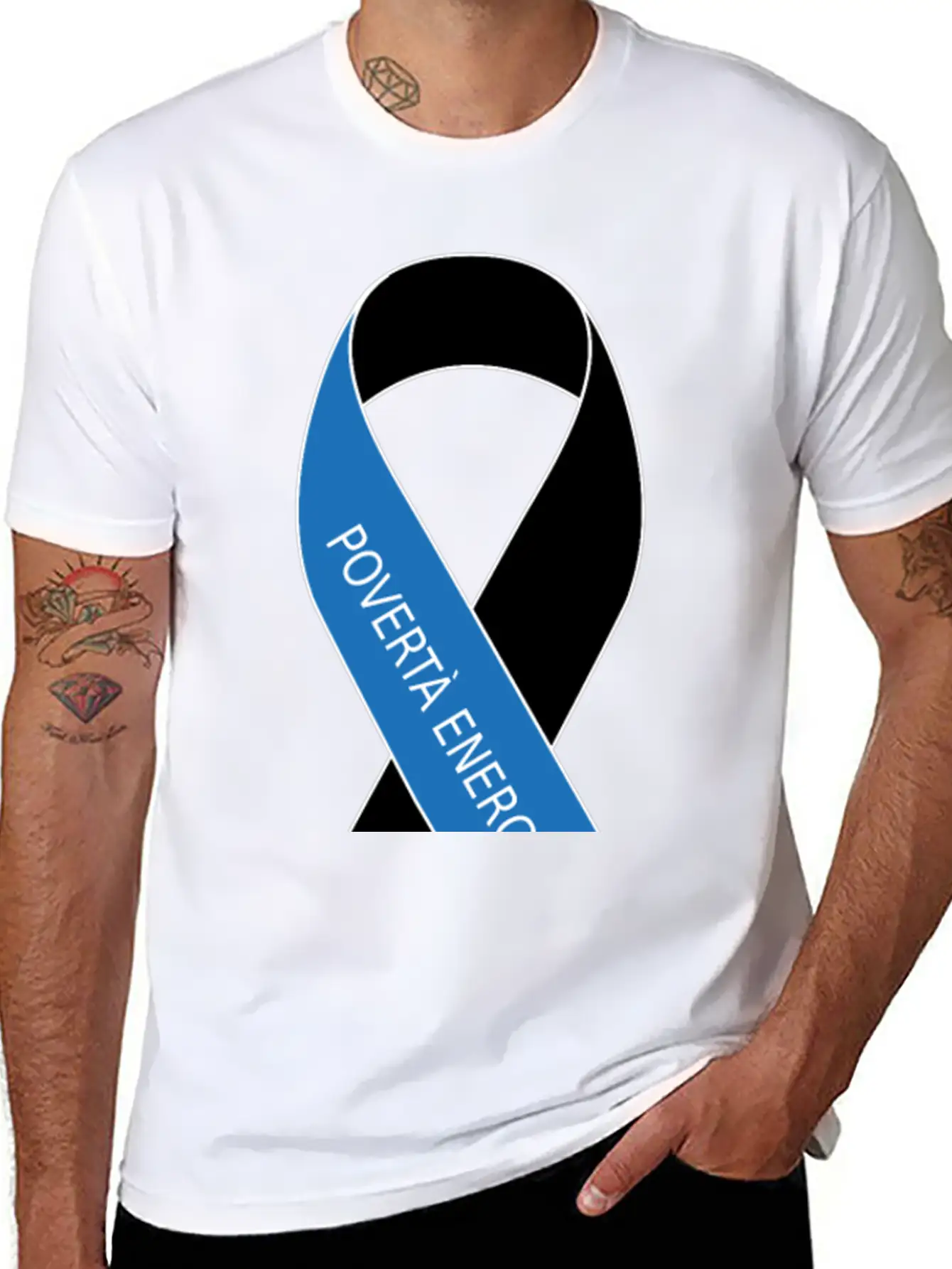 Povertà Energetica Basic Graphic T-Shirt – Daily Comfort In Soft Cotton