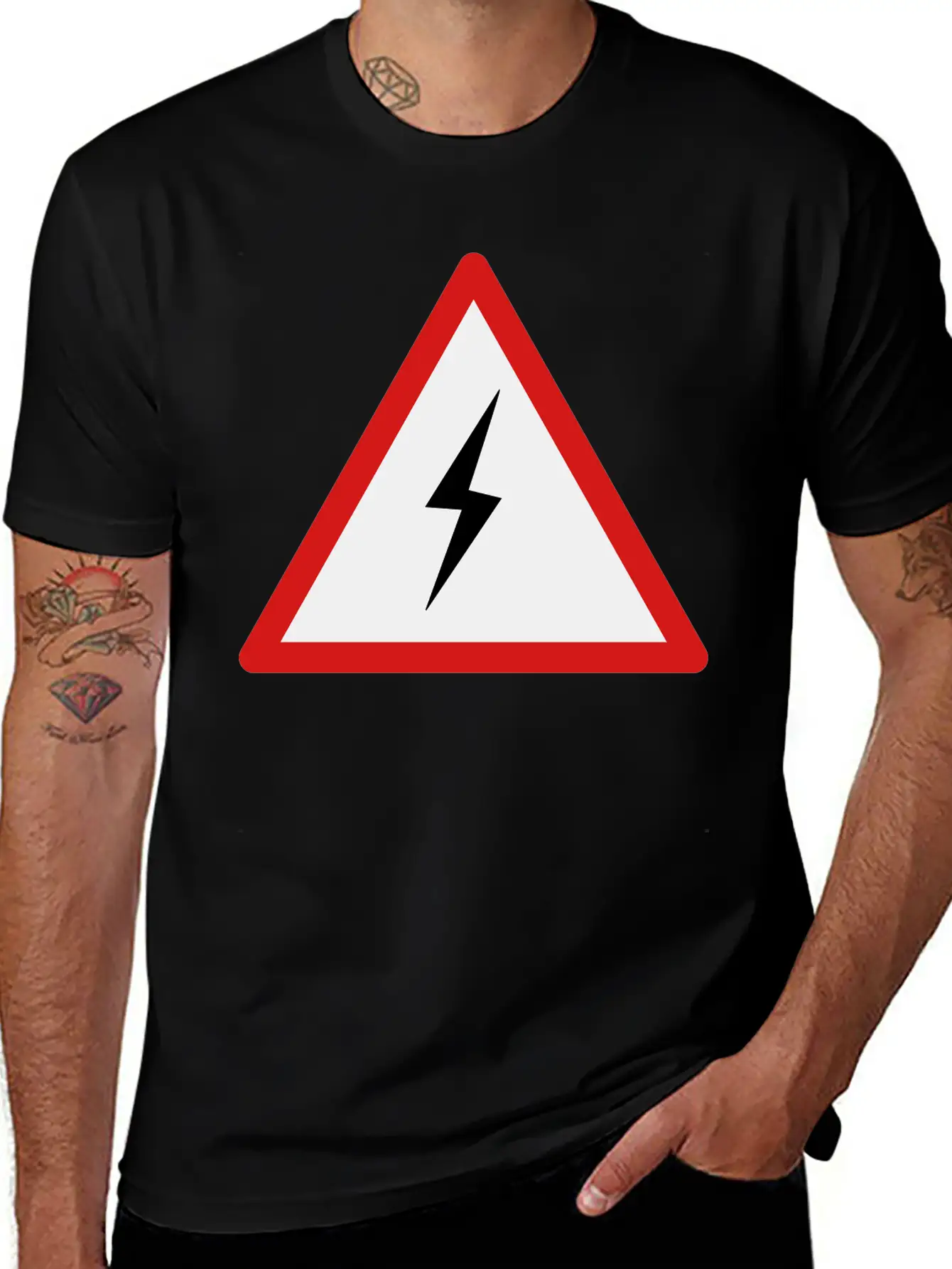 Power Danger Soft Cotton Short Sleeve Tee – Unisex Wardrobe Staple