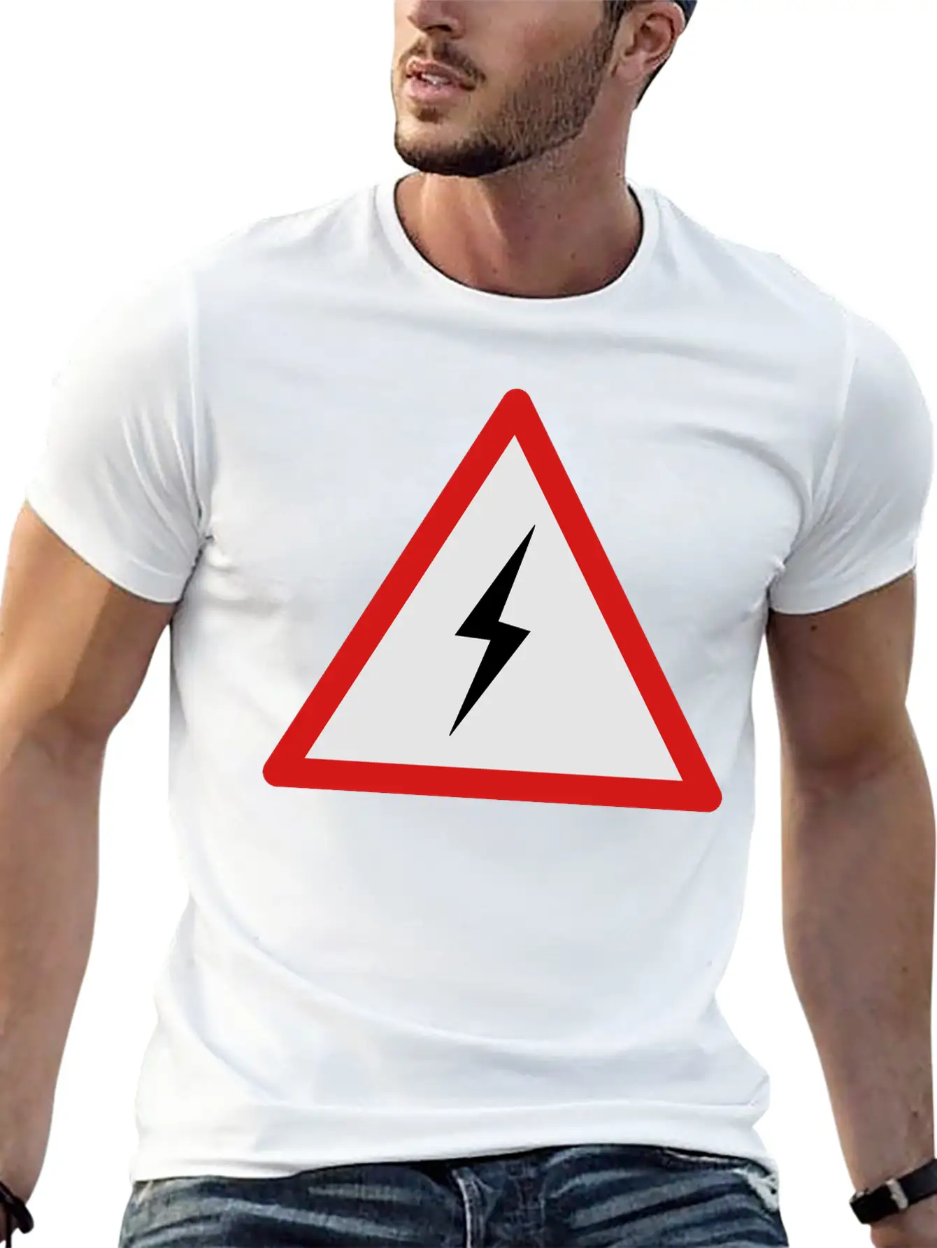 Power Danger Soft Cotton Short Sleeve Tee – Unisex Wardrobe Staple