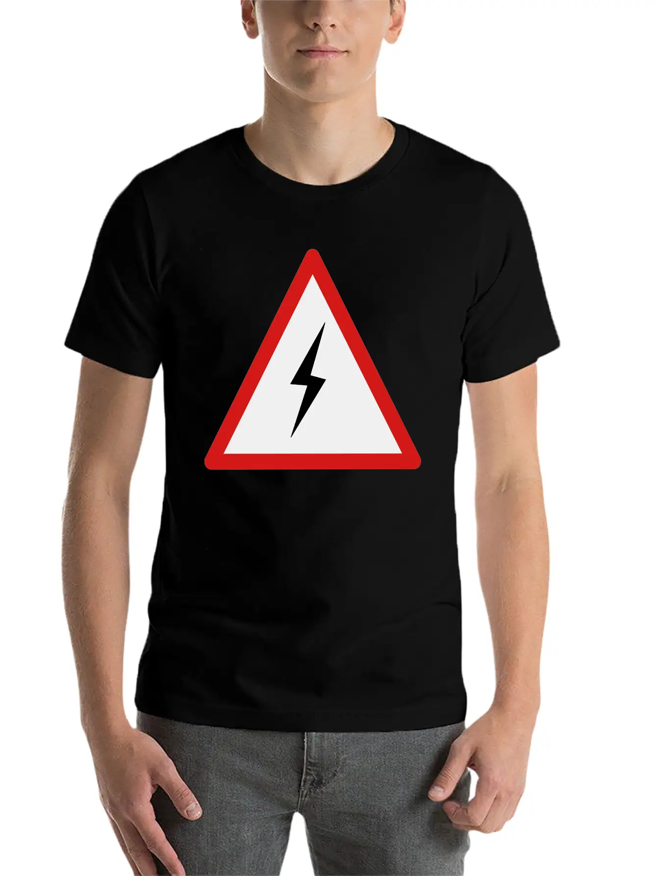 Power Danger Soft Cotton Short Sleeve Tee – Unisex Wardrobe Staple
