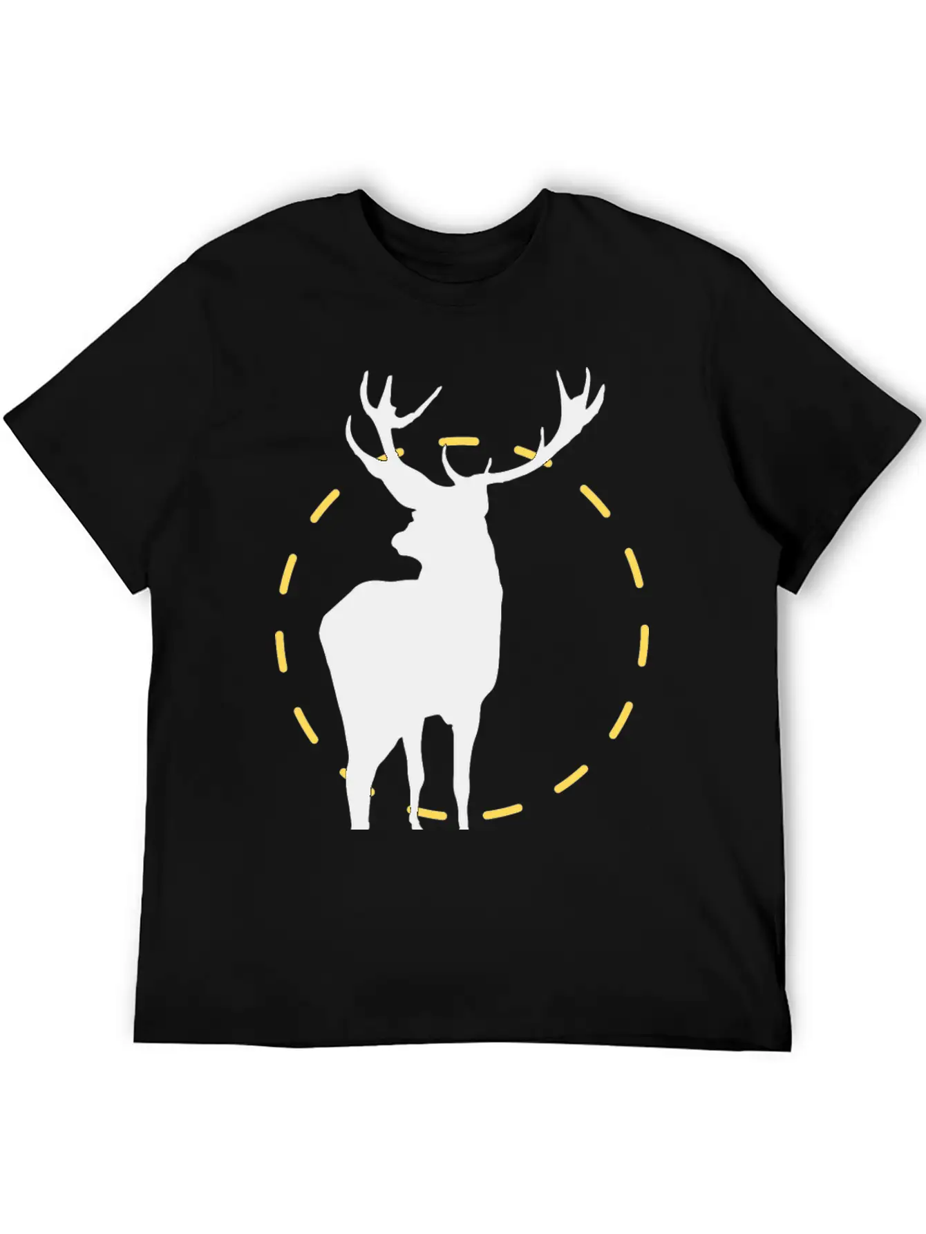 Powerful Elk Classic Fit Graphic Tee For Daily Comfort – Unisex Cotton Shirt