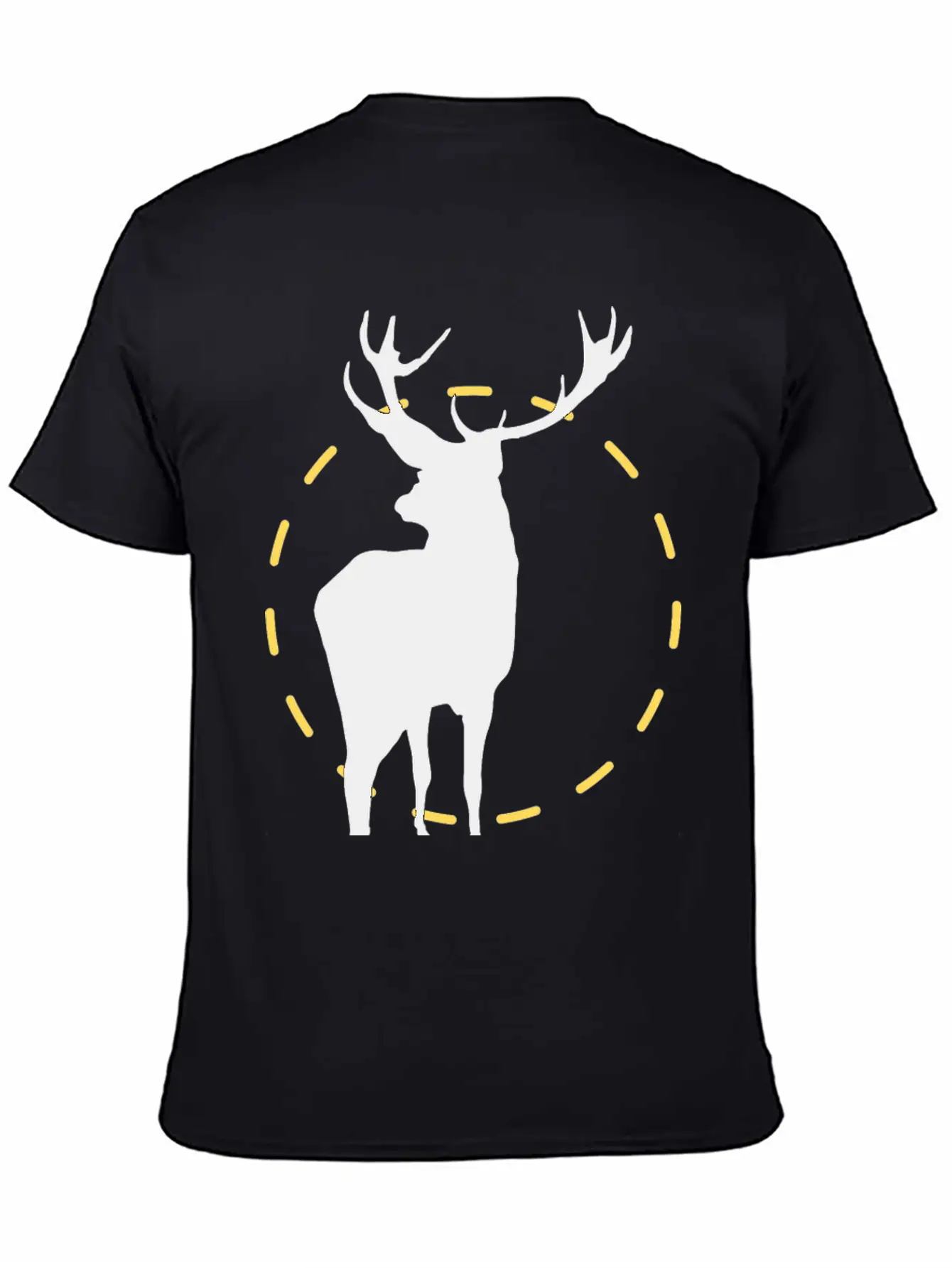 Powerful Elk Classic Fit Graphic Tee For Daily Comfort – Unisex Cotton Shirt