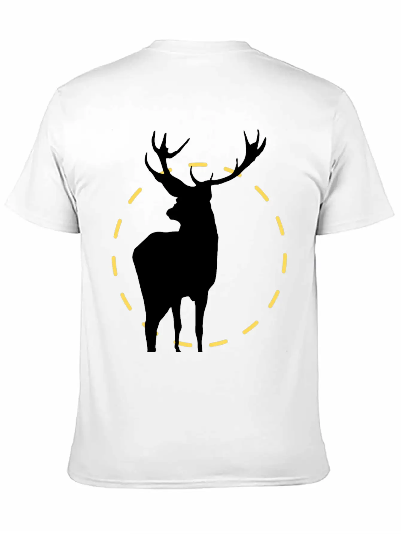 Powerful Elk Classic Fit Graphic Tee For Daily Comfort – Unisex Cotton Shirt