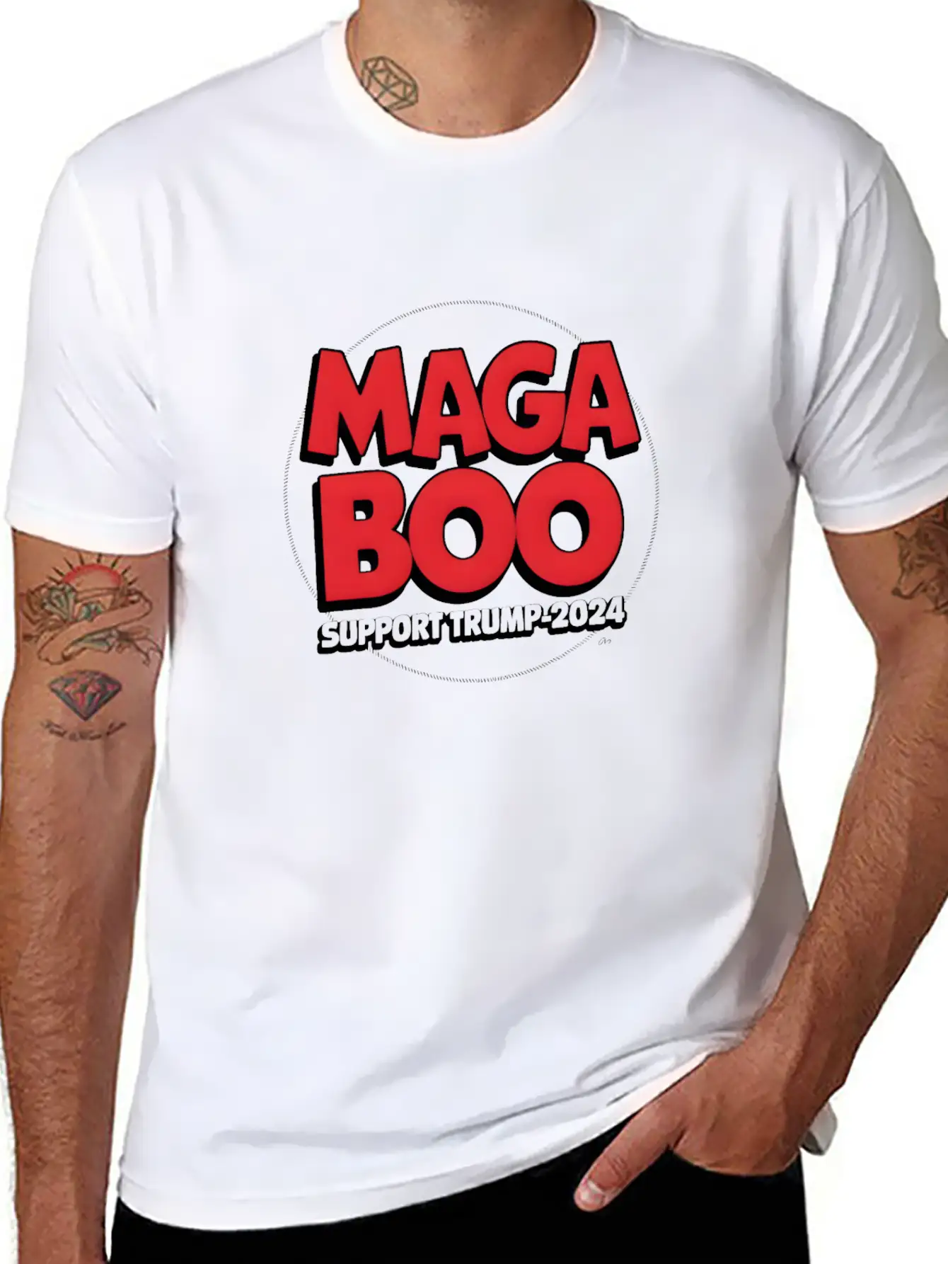 Premium MAGA Goods Accessories Support Trump 2024 Relaxed Everyday Tee – Lightweight And Durable Cotton