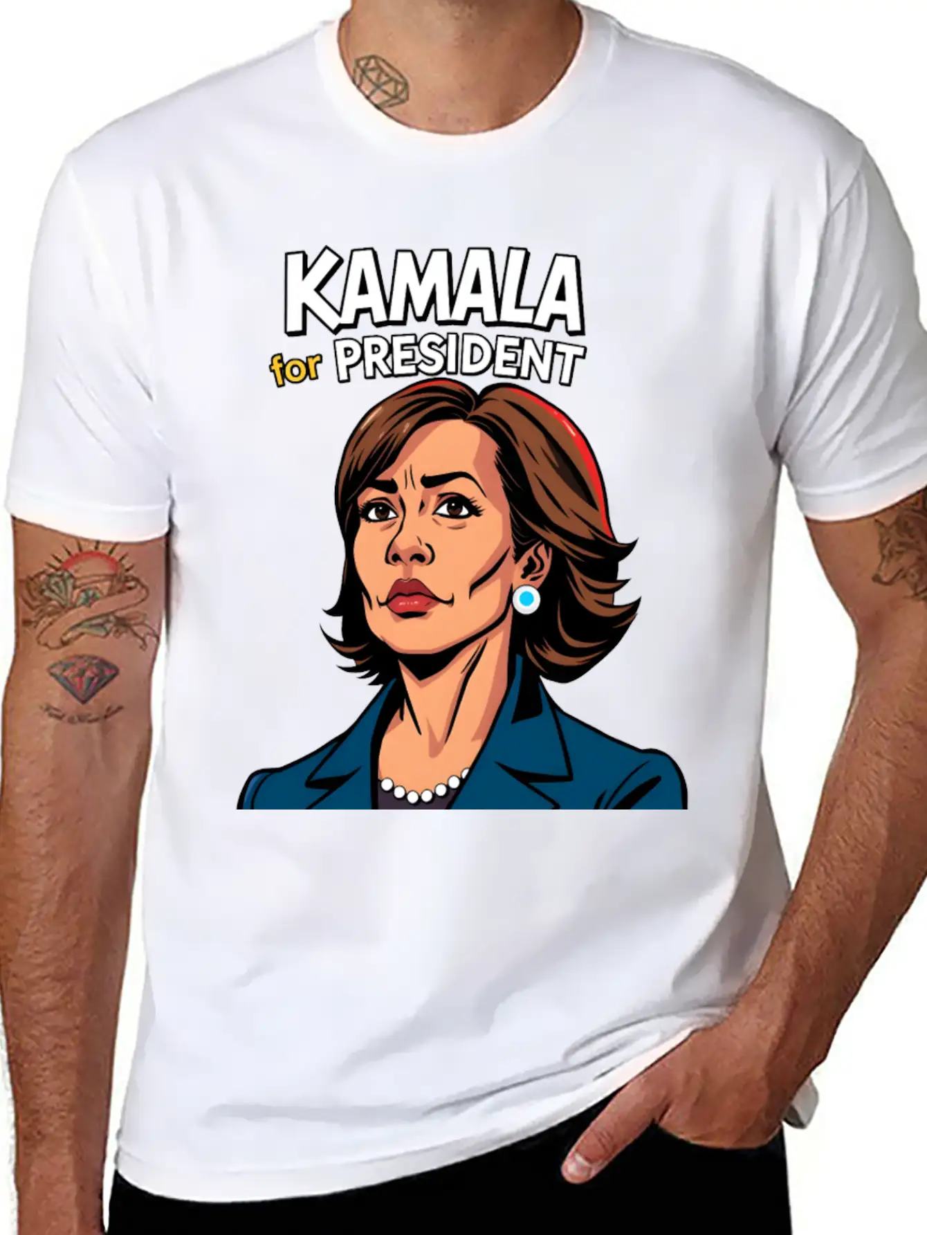 Presidential Ambition Basic Graphic T-Shirt – Daily Comfort In Soft Cotton