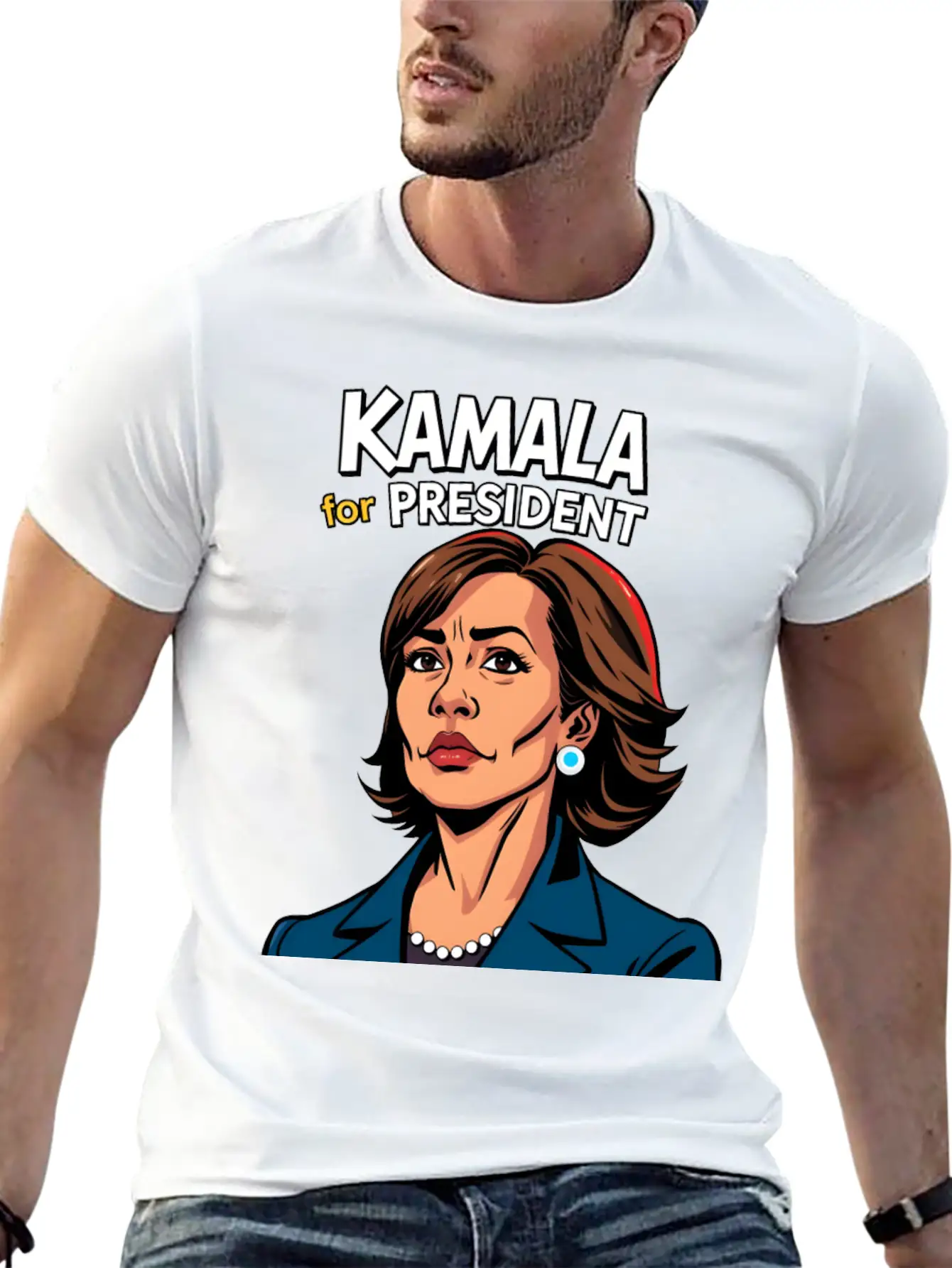 Presidential Ambition Basic Graphic T-Shirt – Daily Comfort In Soft Cotton