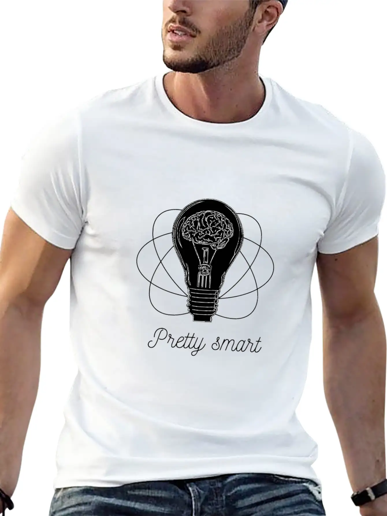 Pretty Smart Geek Math Physics Unisex Casual T-Shirt – Clean Design For Daily Comfort