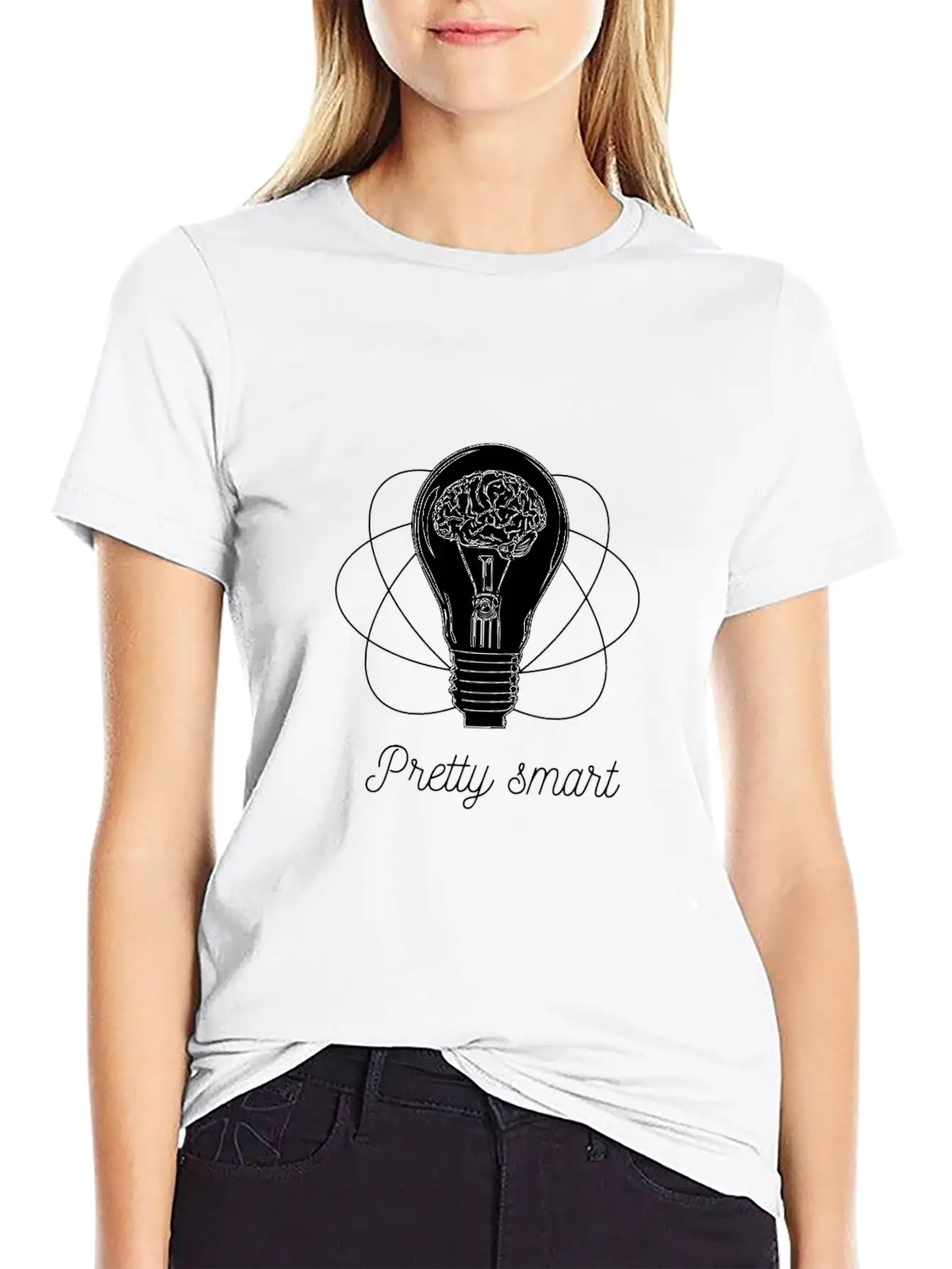 Pretty Smart Geek Math Physics Unisex Casual T-Shirt – Clean Design For Daily Comfort