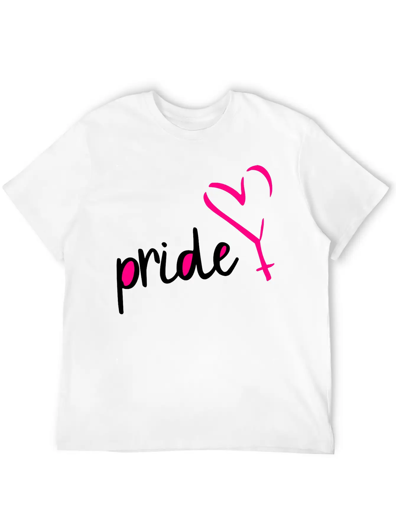 Pride Female Gender Symbol Heart Feminism Classic Fit Graphic Tee For Daily Comfort – Unisex Cotton Shirt