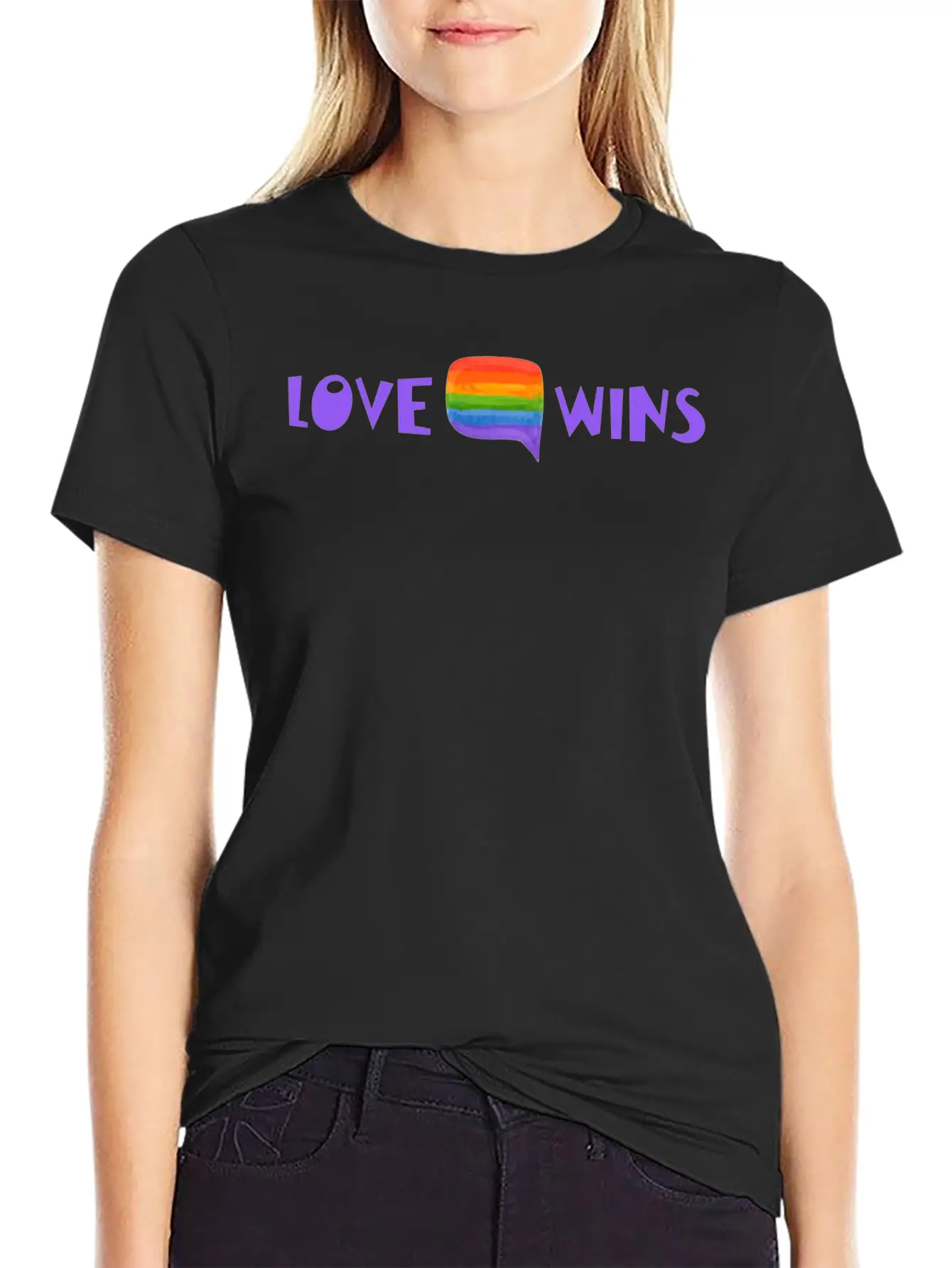 Pride LGBTQ Lightweight Cotton T-Shirt – Daily Comfort Graphic Shirt