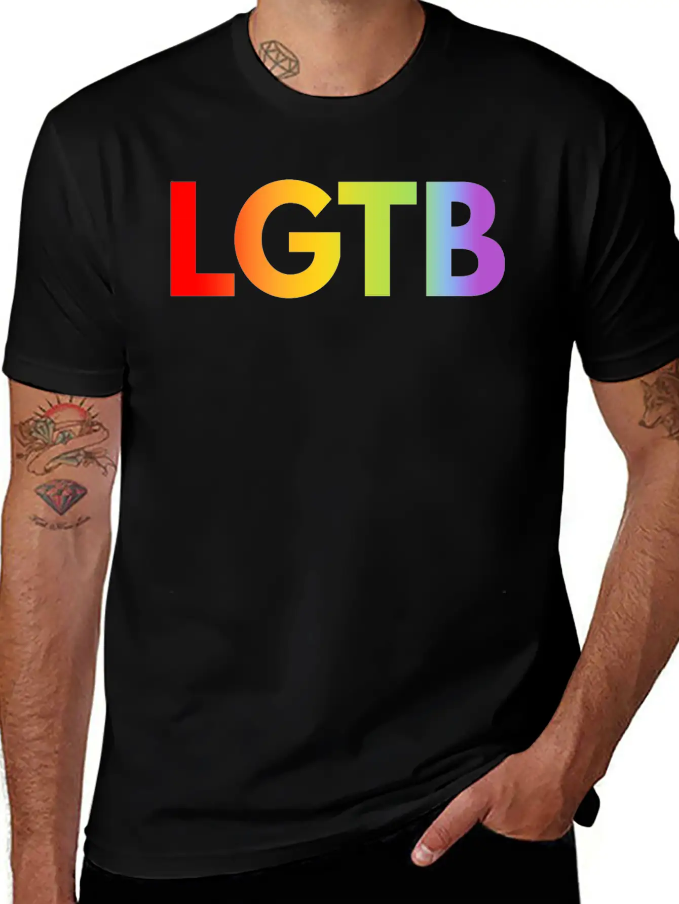Pride LGBTQ Unisex Casual T-Shirt – Clean Design For Daily Comfort