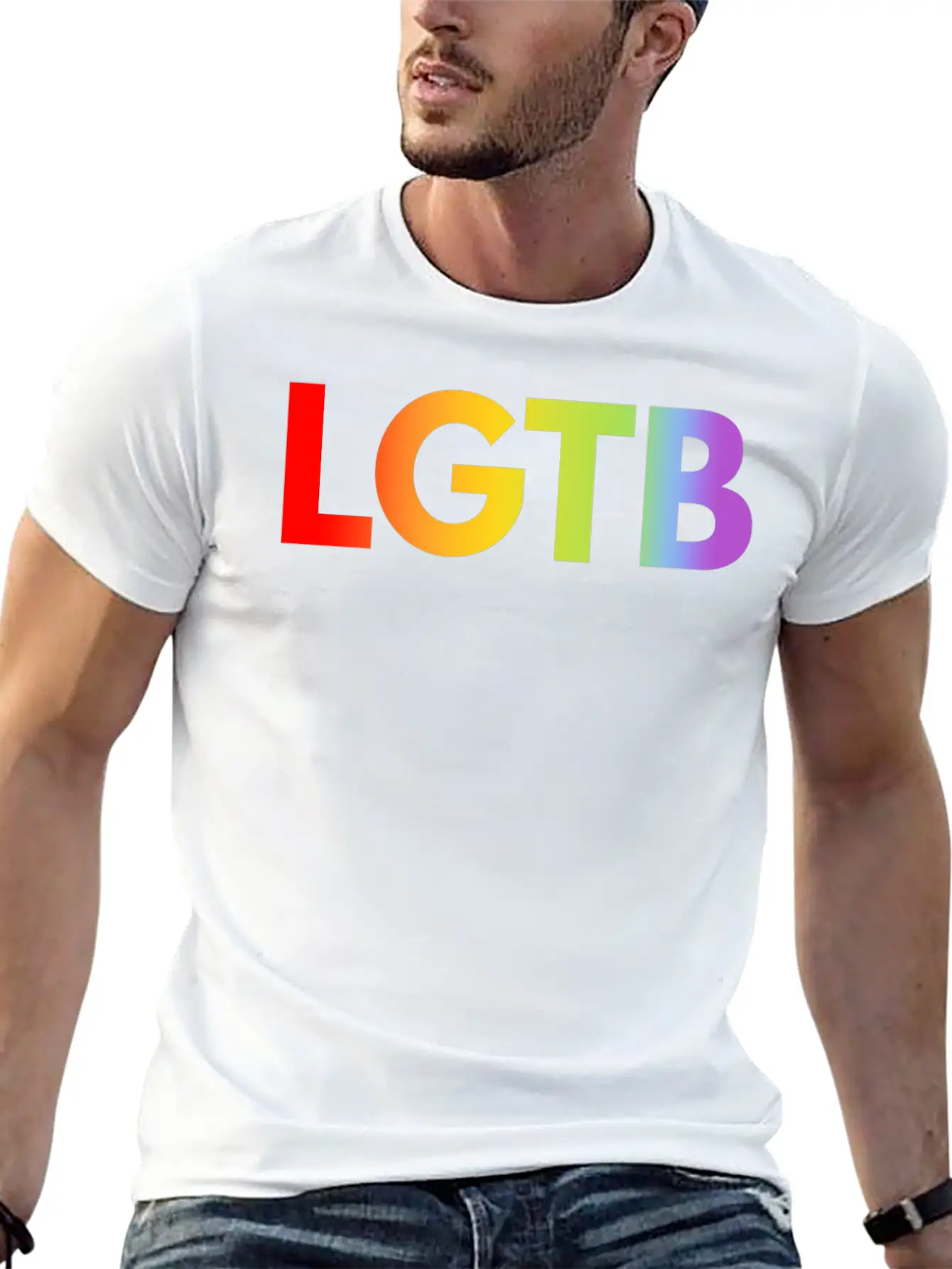 Pride LGBTQ Unisex Casual T-Shirt – Clean Design For Daily Comfort
