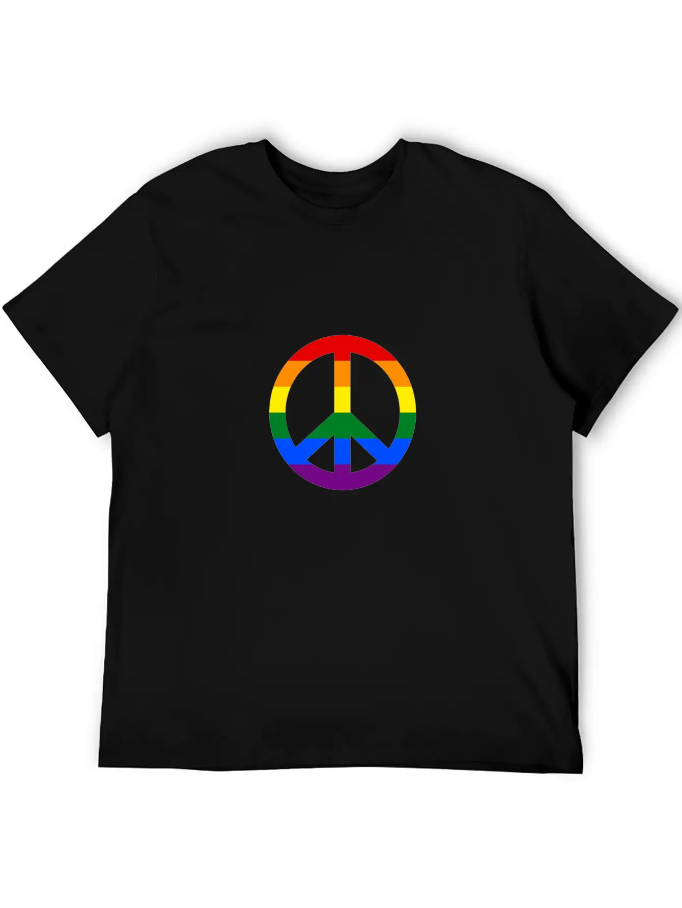 Pride Peace Basic Graphic T-Shirt – Daily Comfort In Soft Cotton