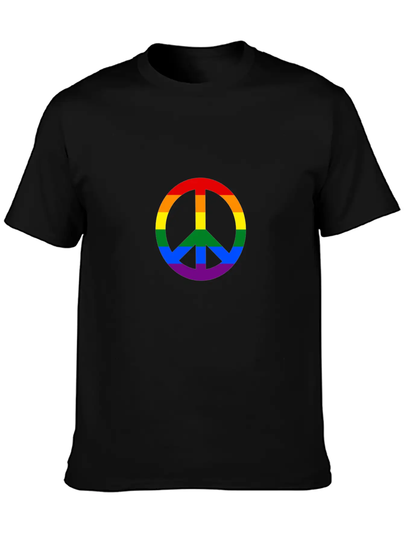 Pride Peace Basic Graphic T-Shirt – Daily Comfort In Soft Cotton