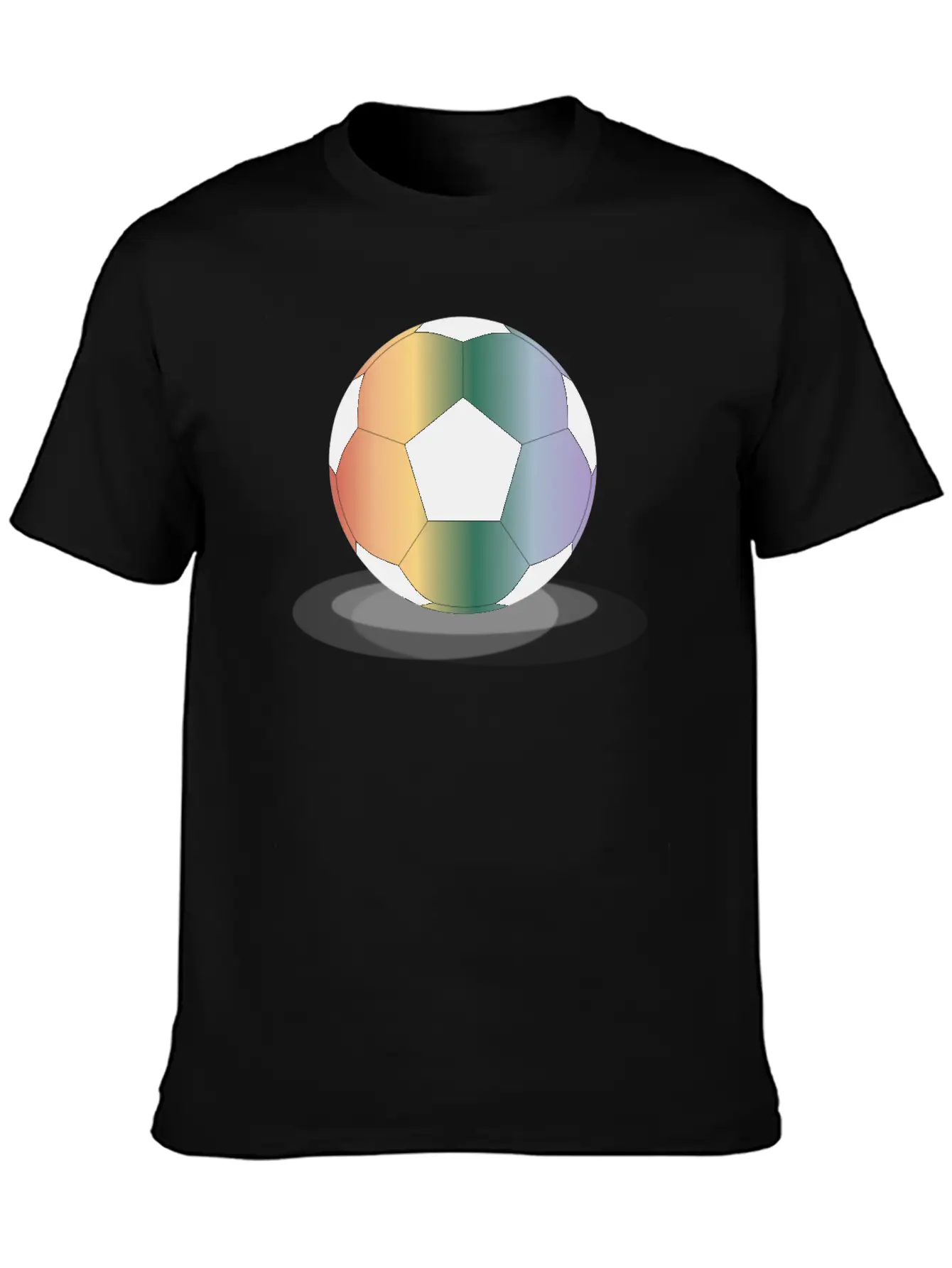 PRIDE Soccerball4 Unisex Casual T-Shirt – Clean Design For Daily Comfort