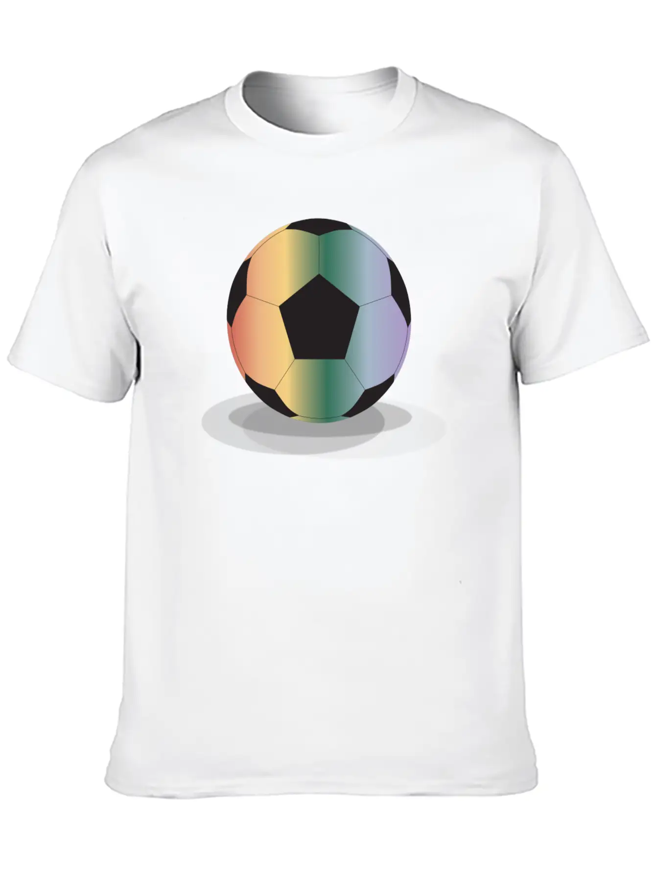 PRIDE Soccerball4 Unisex Casual T-Shirt – Clean Design For Daily Comfort