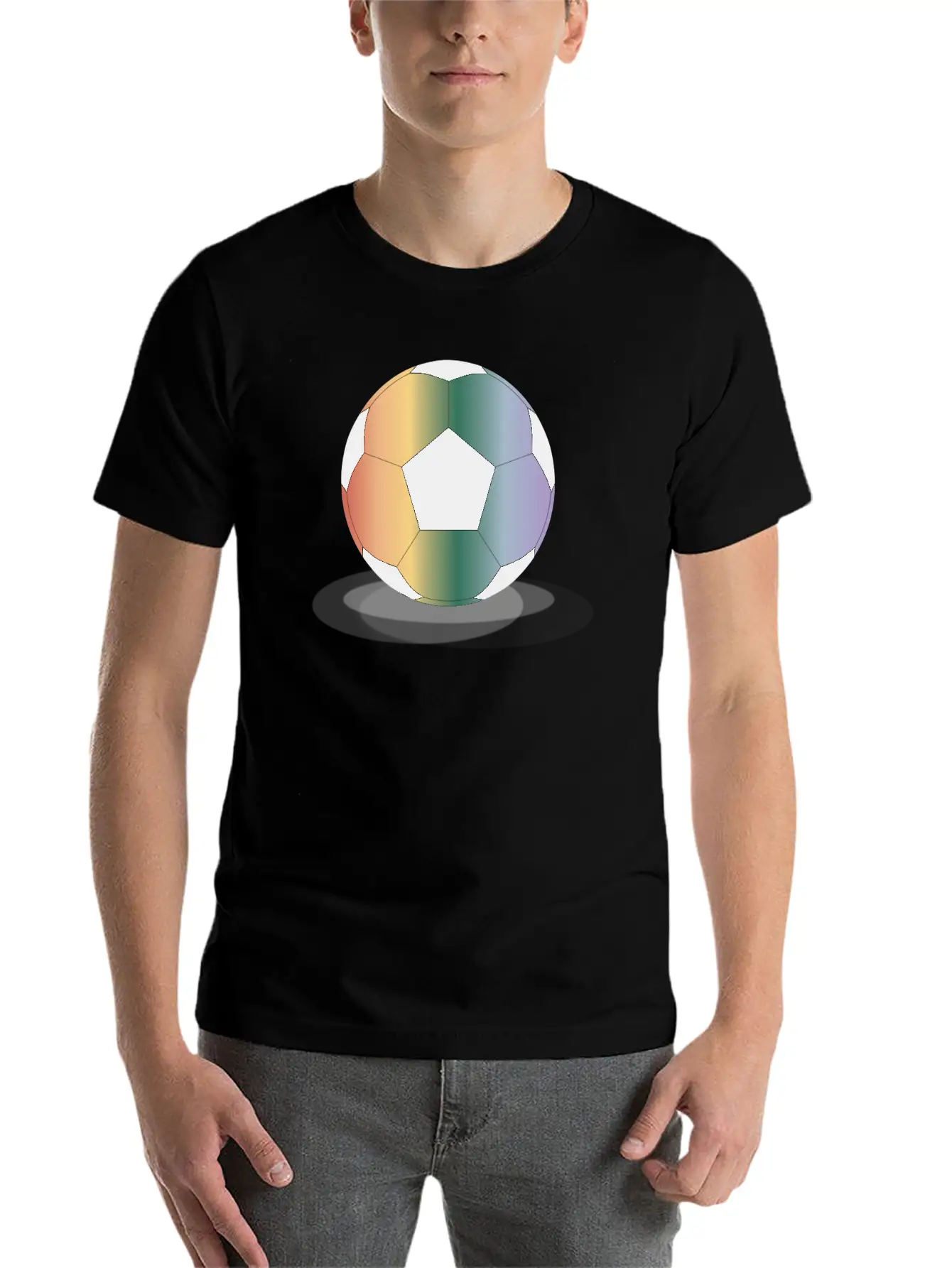 PRIDE Soccerball4 Unisex Casual T-Shirt – Clean Design For Daily Comfort