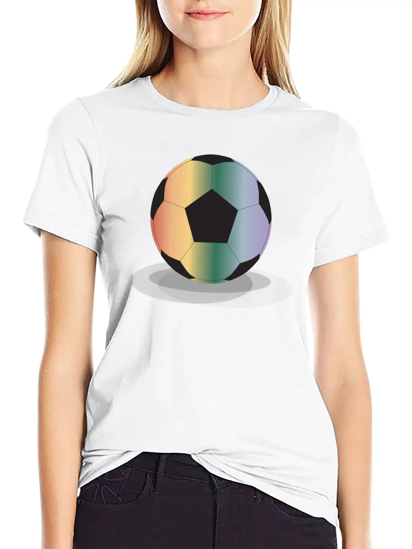 PRIDE Soccerball4 Unisex Casual T-Shirt – Clean Design For Daily Comfort