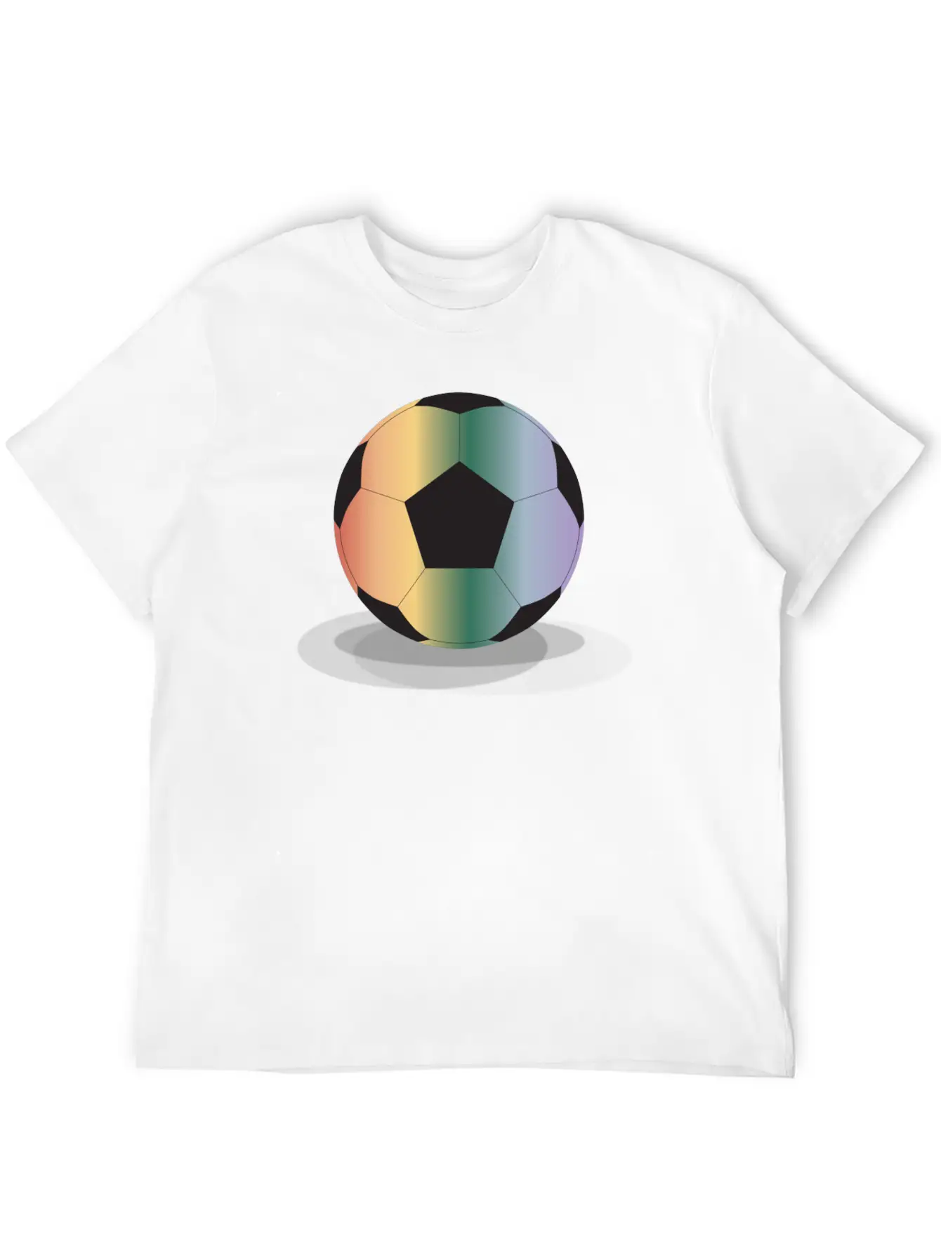 PRIDE Soccerball4 Unisex Casual T-Shirt – Clean Design For Daily Comfort