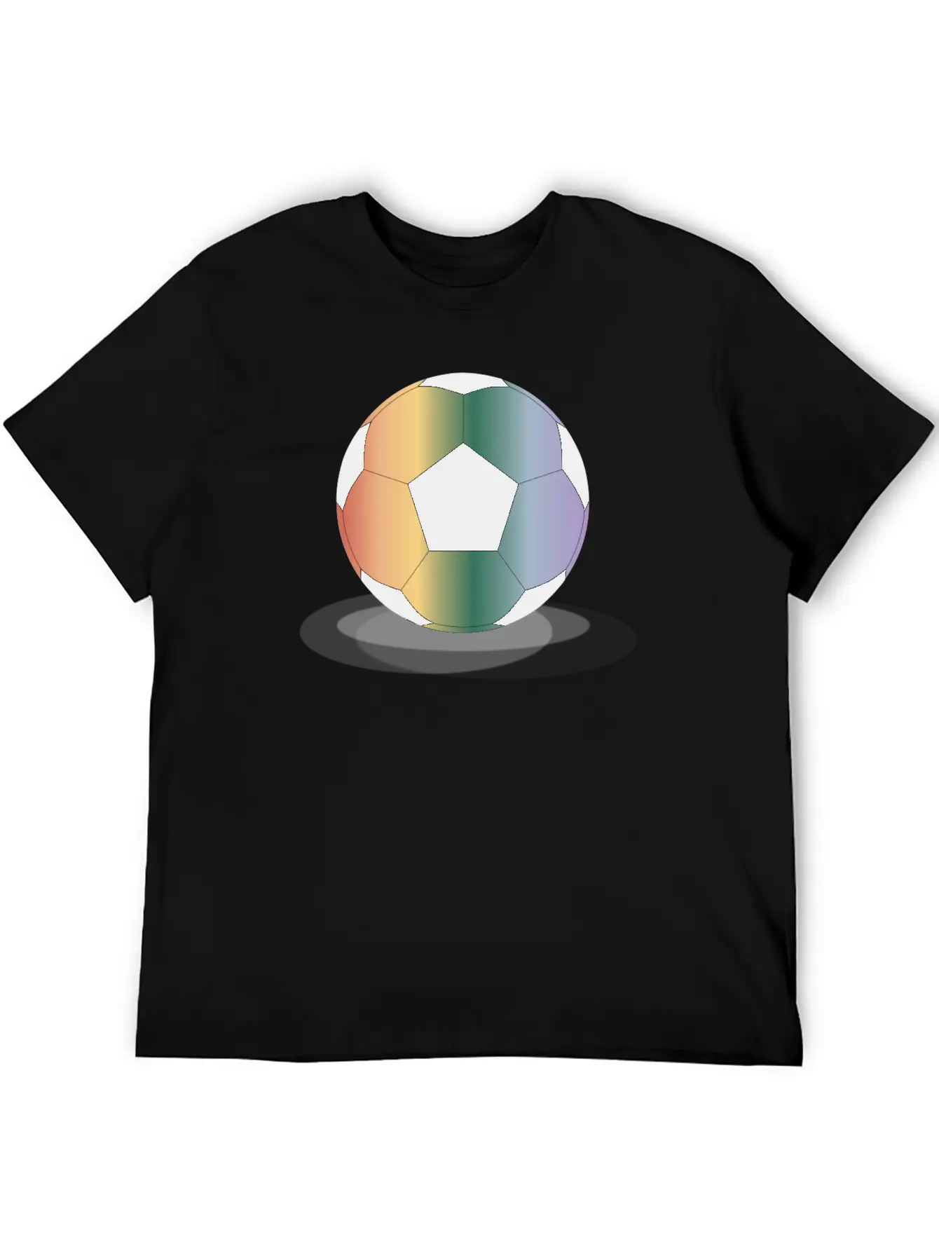 PRIDE Soccerball4 Unisex Casual T-Shirt – Clean Design For Daily Comfort