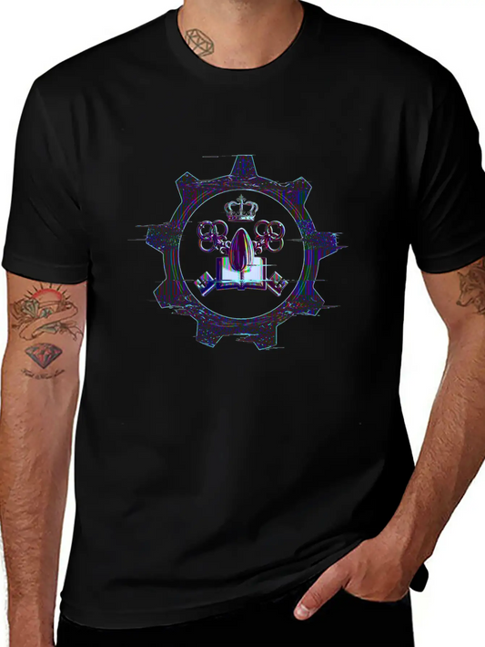 Princess Nell's Crest Essential Cotton Tee For Daily Outfits – Unisex Style