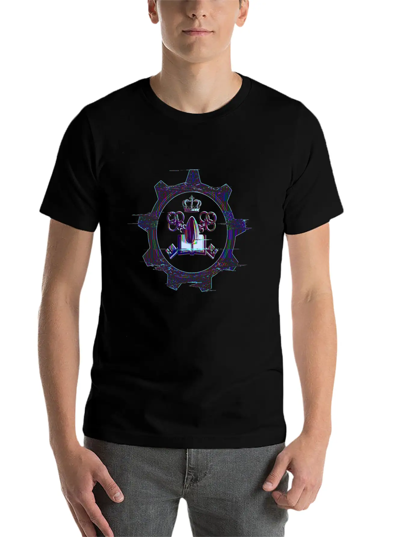 Princess Nell's Crest Essential Cotton Tee For Daily Outfits – Unisex Style