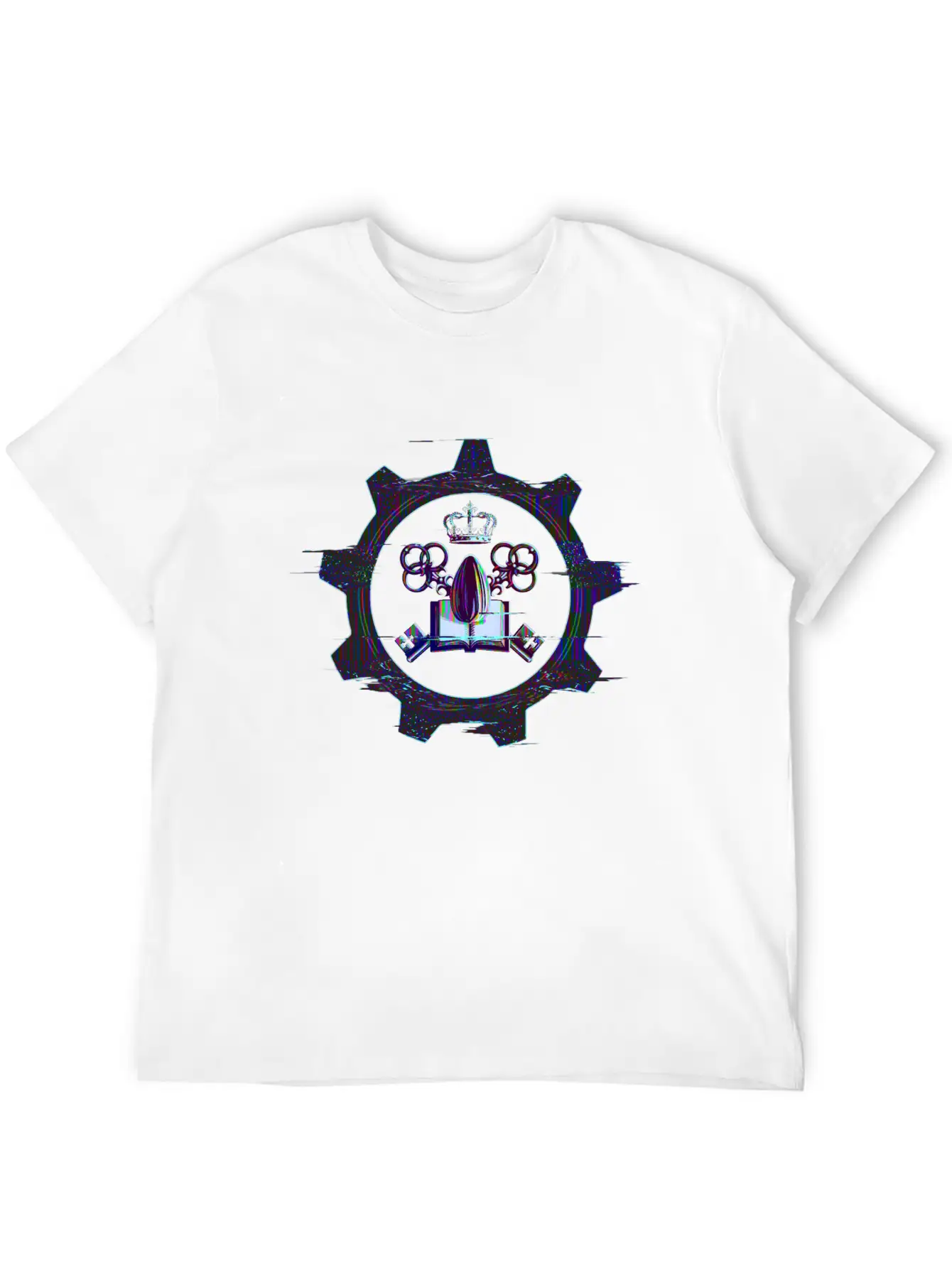 Princess Nell's Crest Essential Cotton Tee For Daily Outfits – Unisex Style