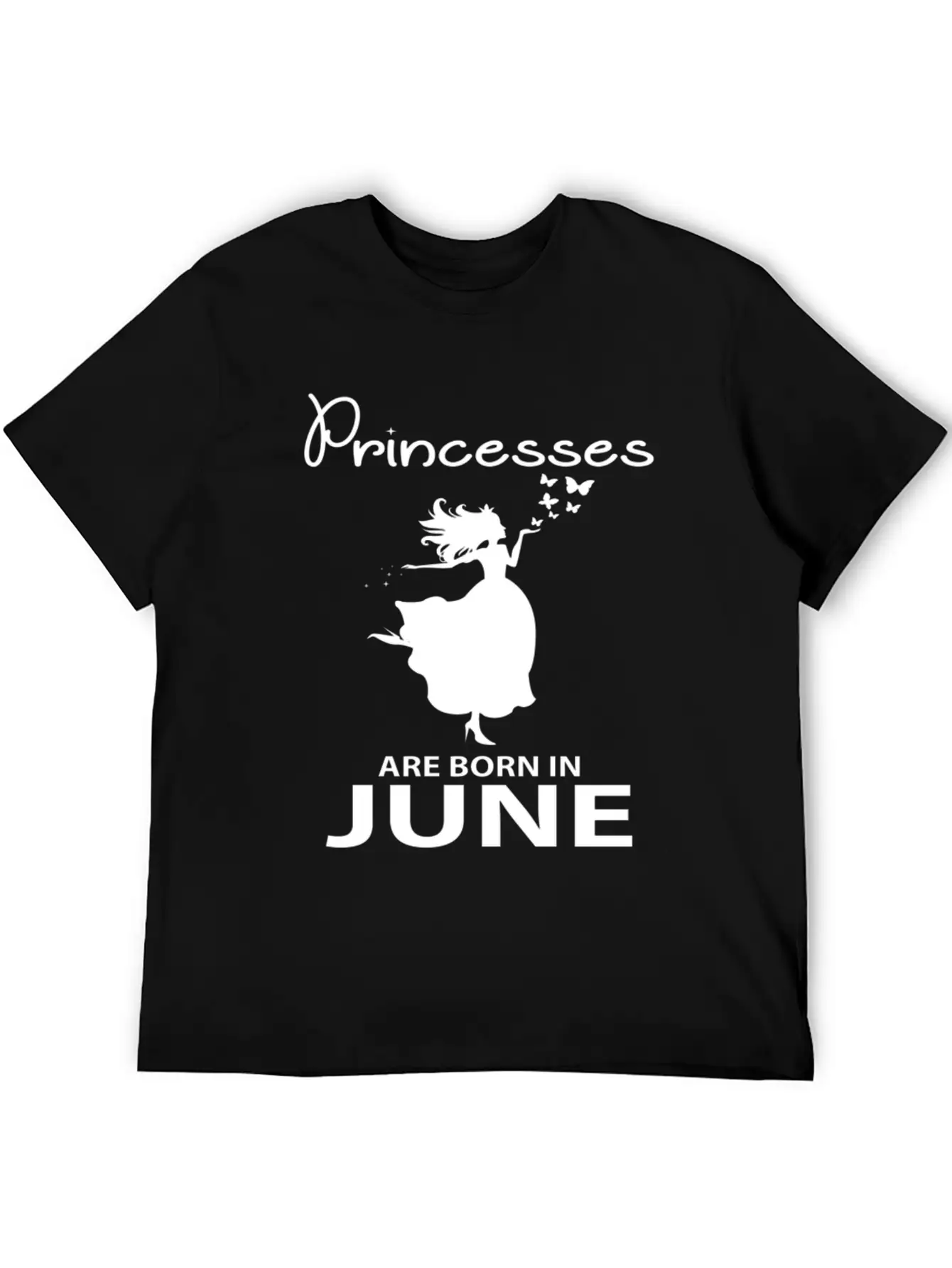 Princesses Are Born In June Yes I Am A Princess Relaxed Everyday Tee – Lightweight And Durable Cotton