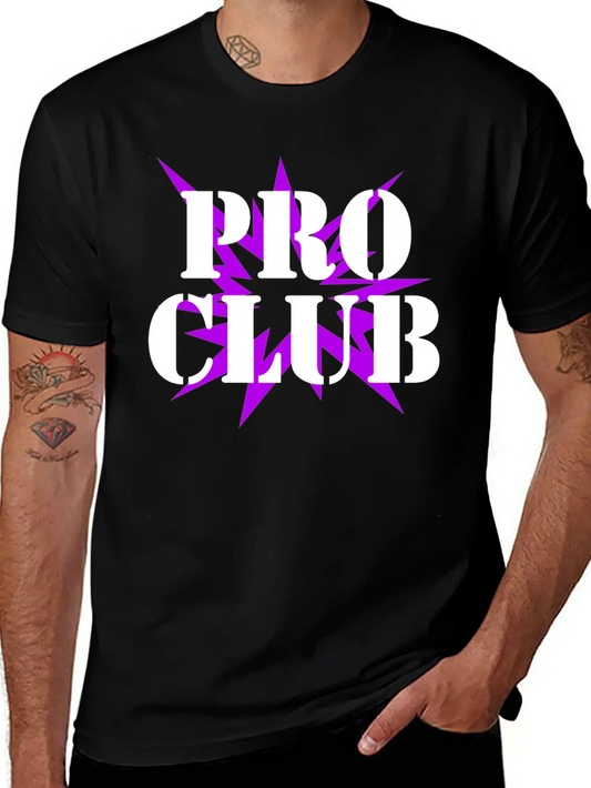Pro Club Classic Fit Graphic Tee For Daily Comfort – Unisex Cotton Shirt