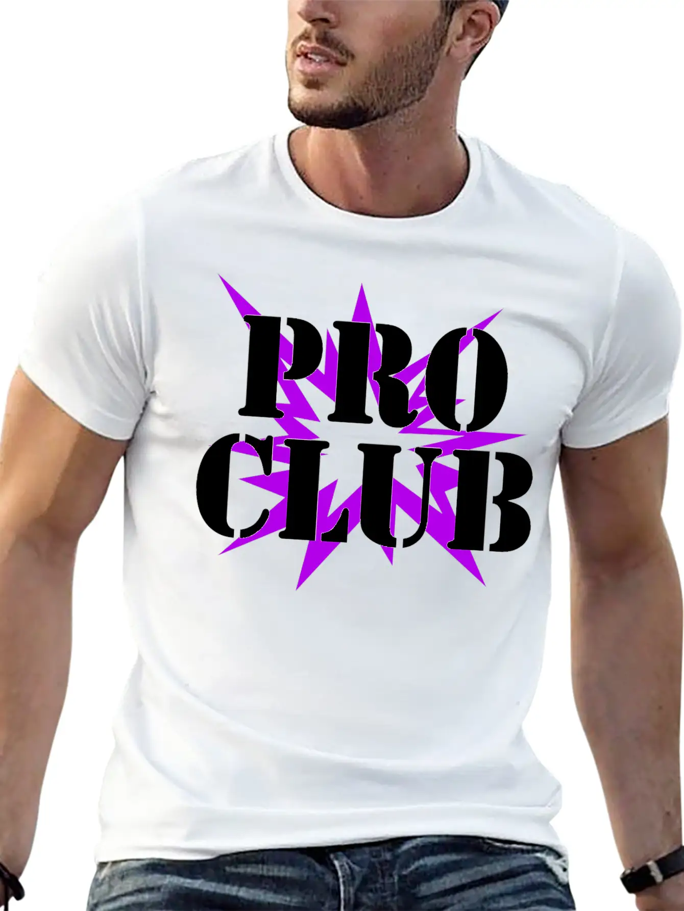 Pro Club Classic Fit Graphic Tee For Daily Comfort – Unisex Cotton Shirt