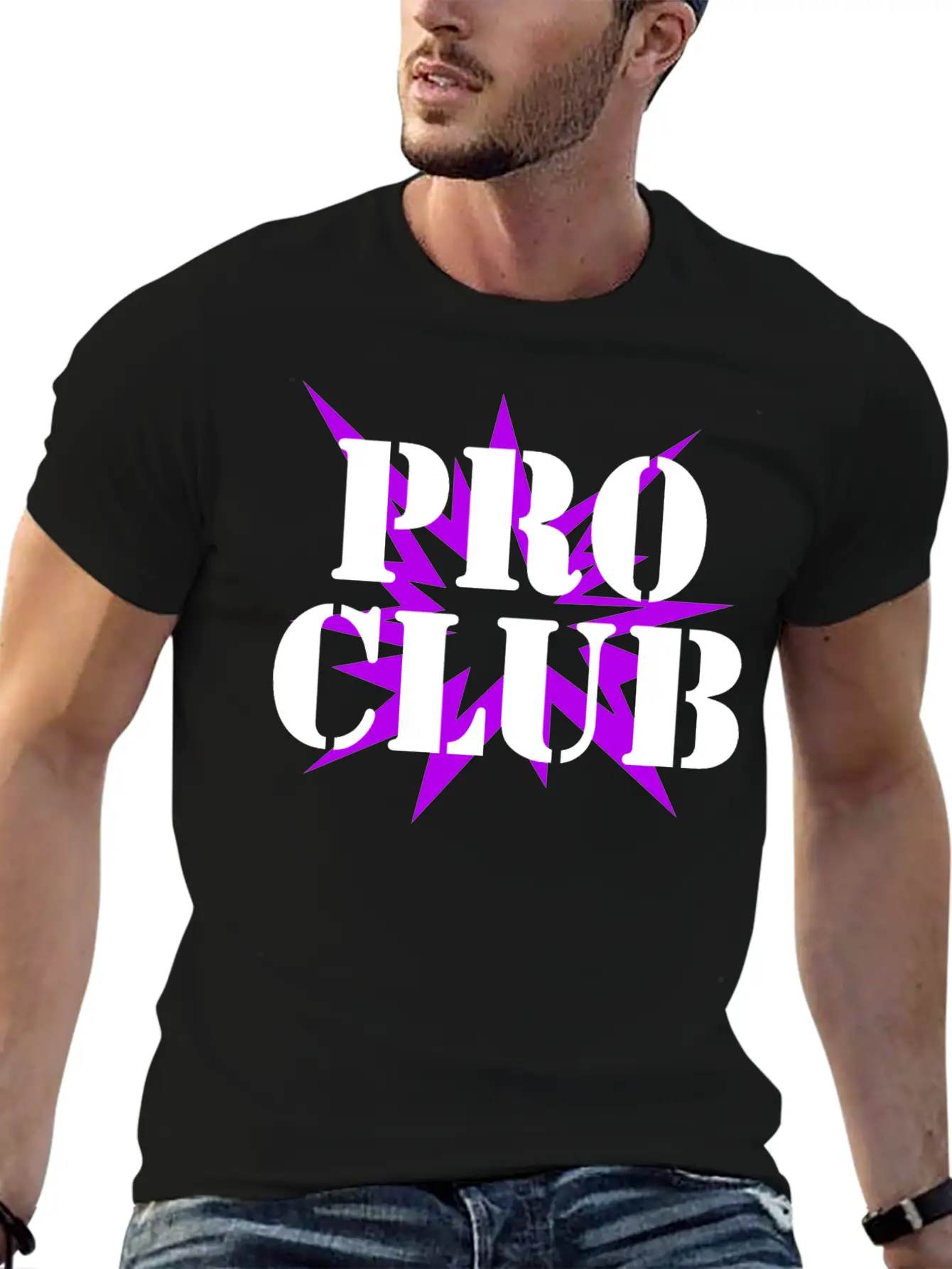 Pro Club Classic Fit Graphic Tee For Daily Comfort – Unisex Cotton Shirt