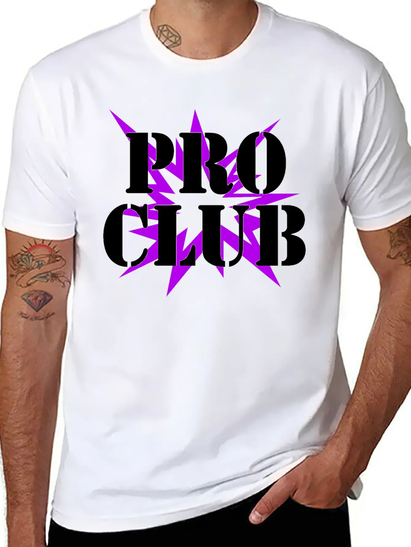Pro Club Classic Fit Graphic Tee For Daily Comfort – Unisex Cotton Shirt