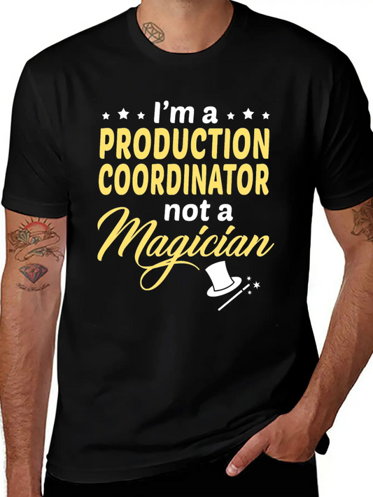 Production Coordinator Unisex Casual T-Shirt ��� Clean Design For Daily Comfort