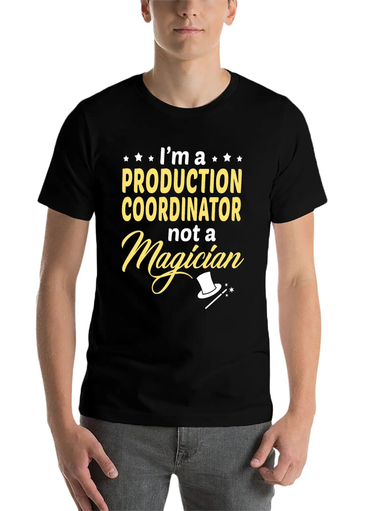 Production Coordinator Unisex Casual T-Shirt ��� Clean Design For Daily Comfort