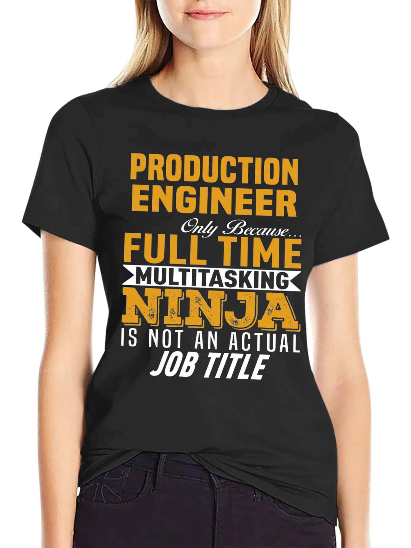 Production Engineer Unisex Casual T-Shirt – Clean Design For Daily Comfort