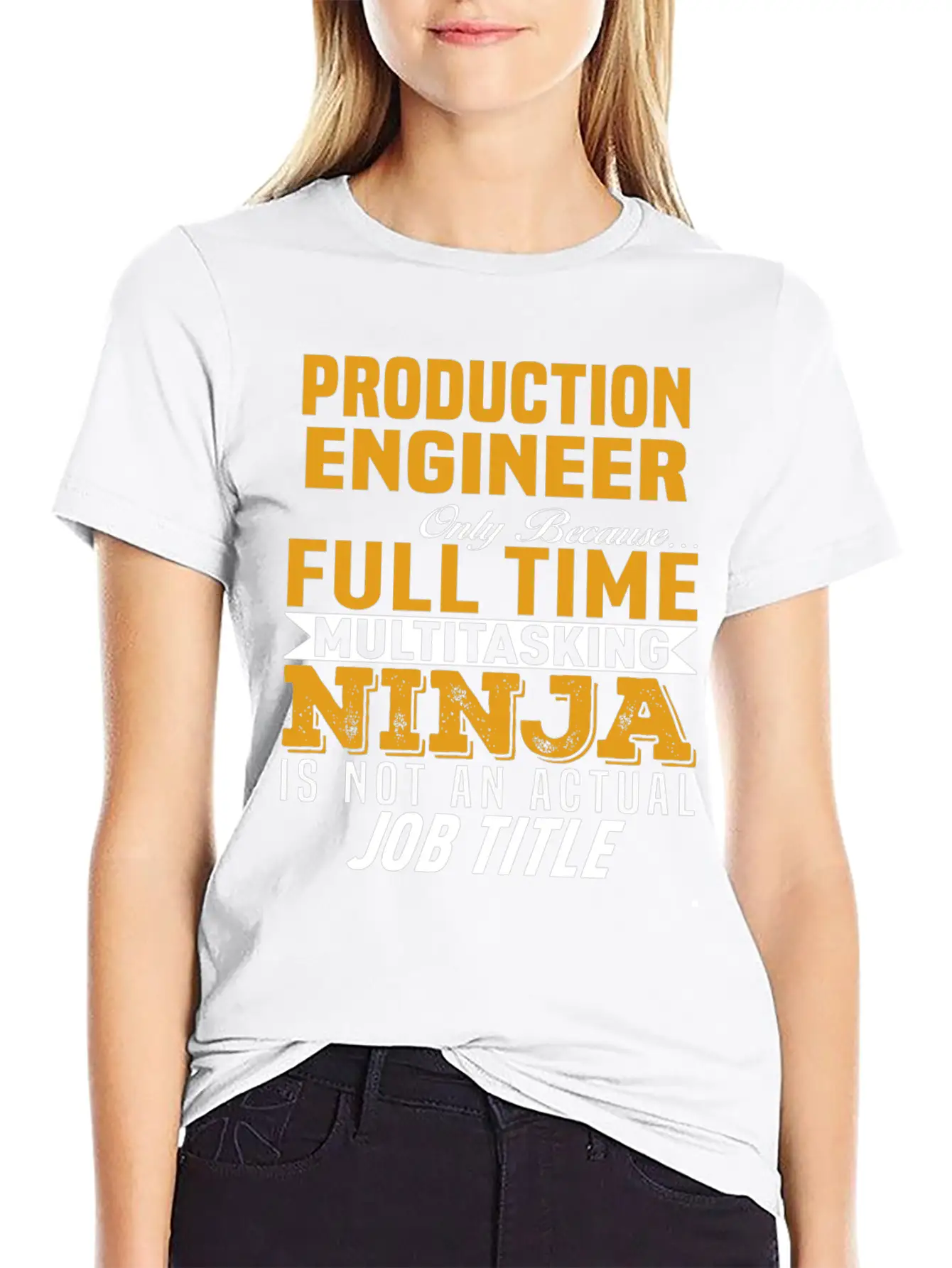 Production Engineer Unisex Casual T-Shirt – Clean Design For Daily Comfort