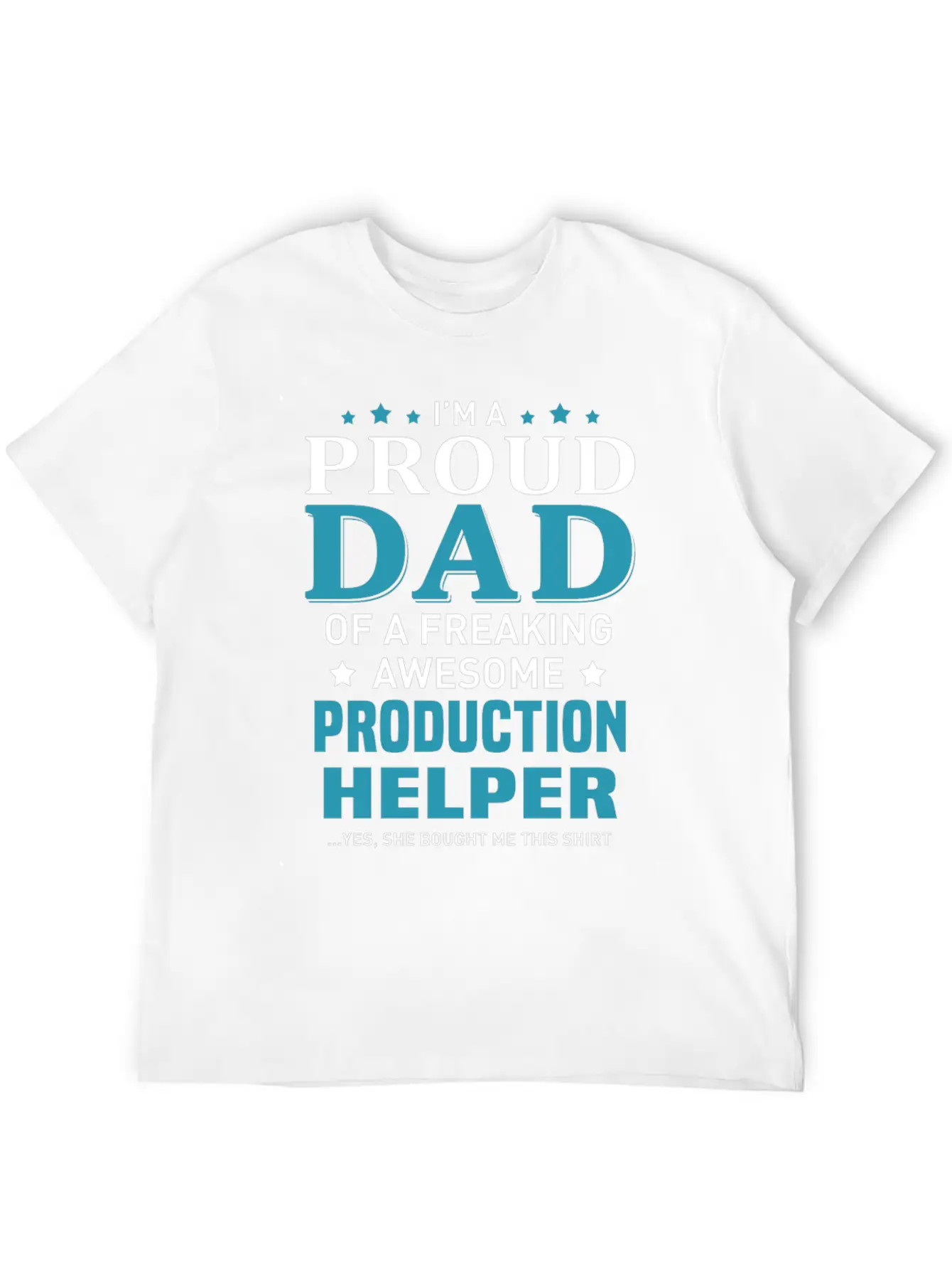 Production Helper Classic Fit Graphic Tee For Daily Comfort – Unisex Cotton Shirt