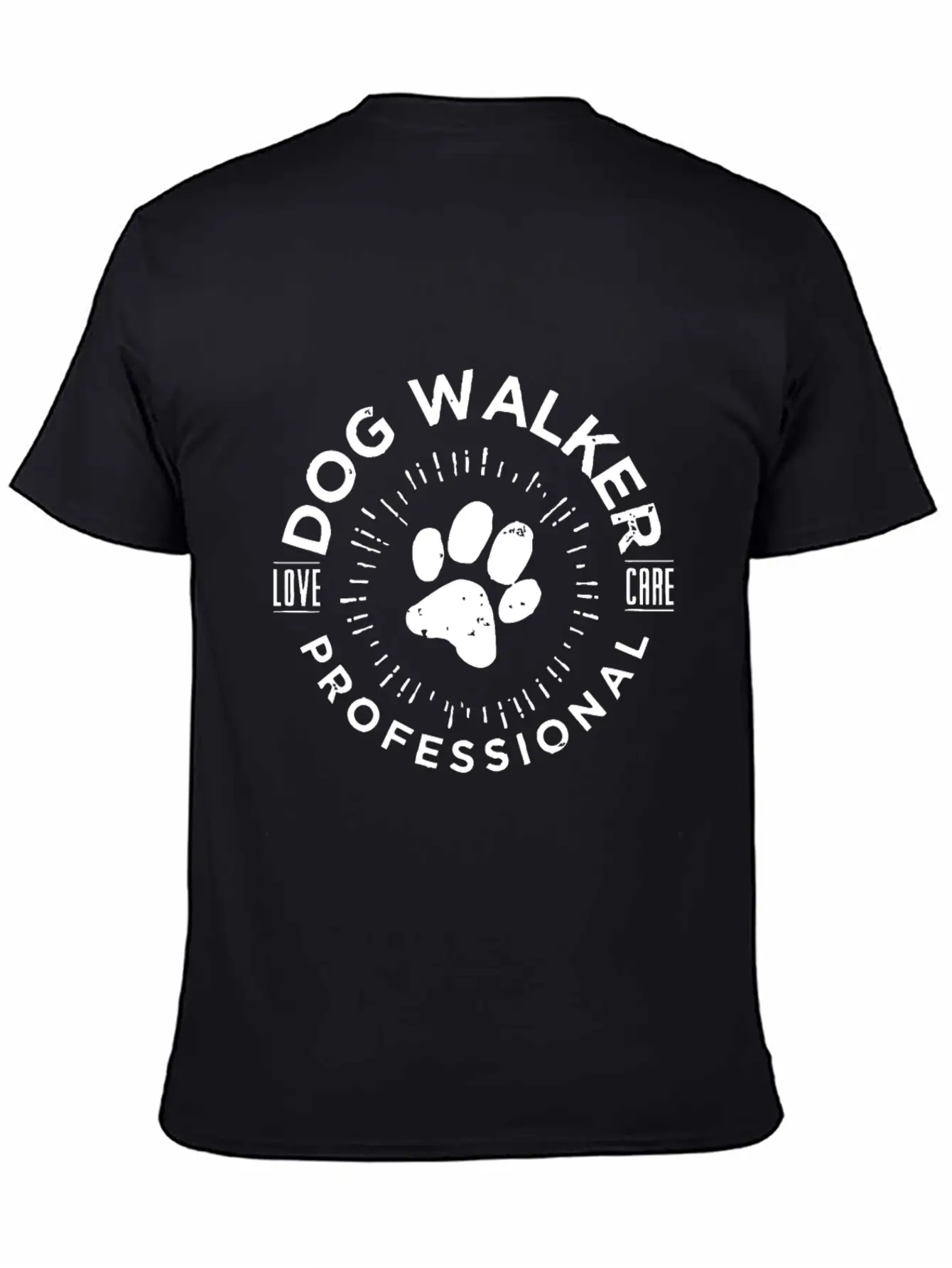 Professional Dog Walkerlove Dog Walkcute Dog Walkd Soft Cotton Short Sleeve Tee – Unisex Wardrobe Staple