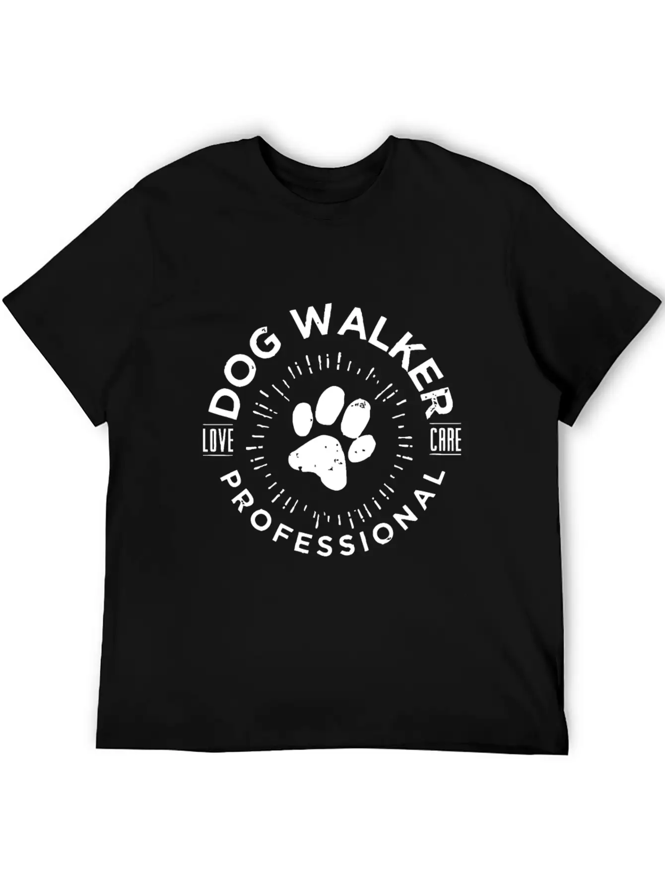 Professional Dog Walkerlove Dog Walkcute Dog Walkd Soft Cotton Short Sleeve Tee – Unisex Wardrobe Staple